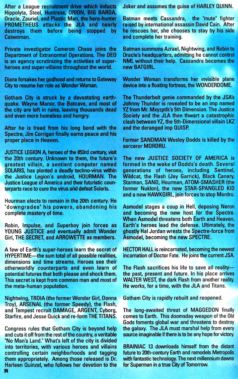 Read online Secret Files & Origins Guide to the DC Universe 2000 comic -  Issue #1 - 81