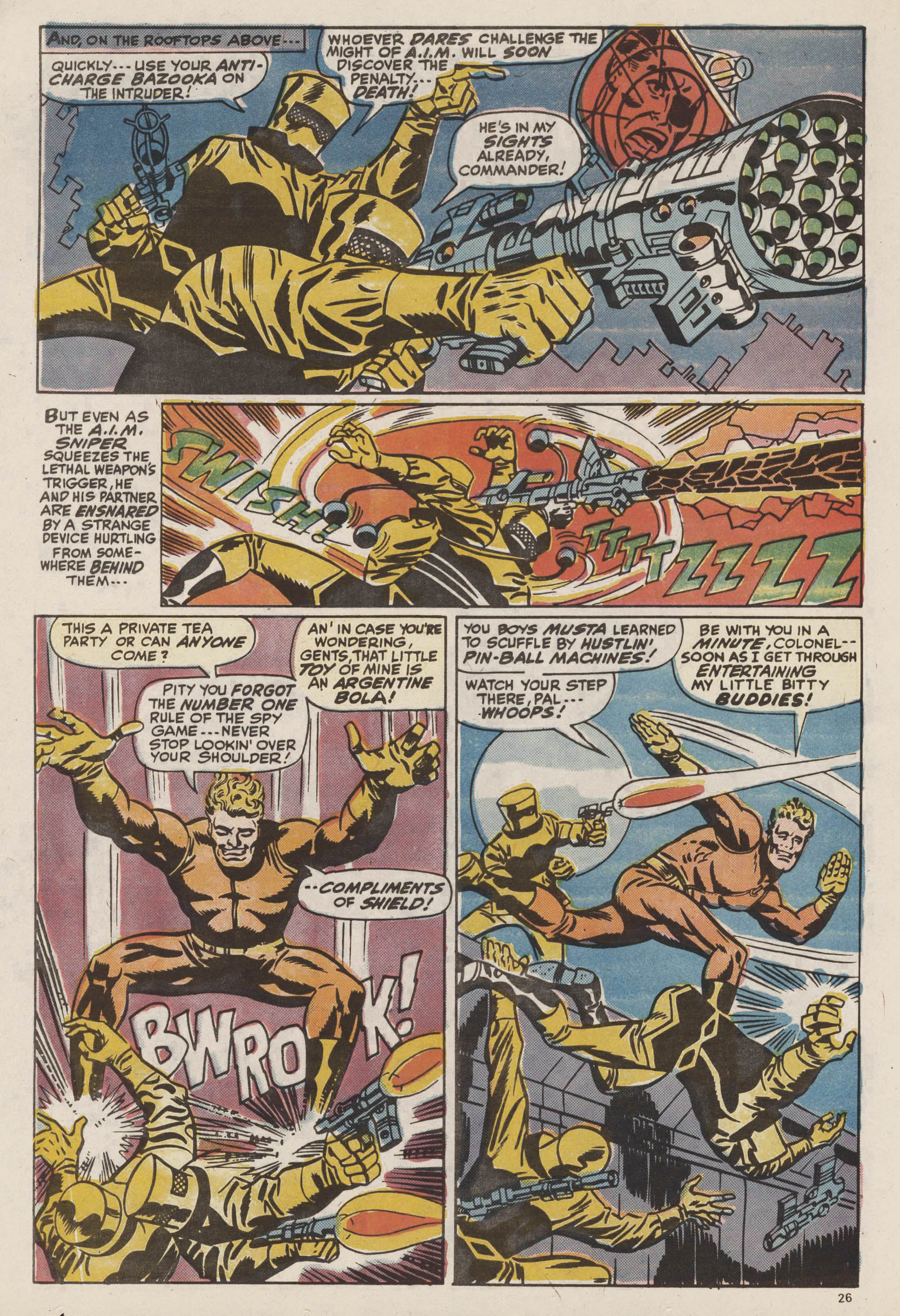 Read online Captain Britain (1976) comic -  Issue #10 - 26