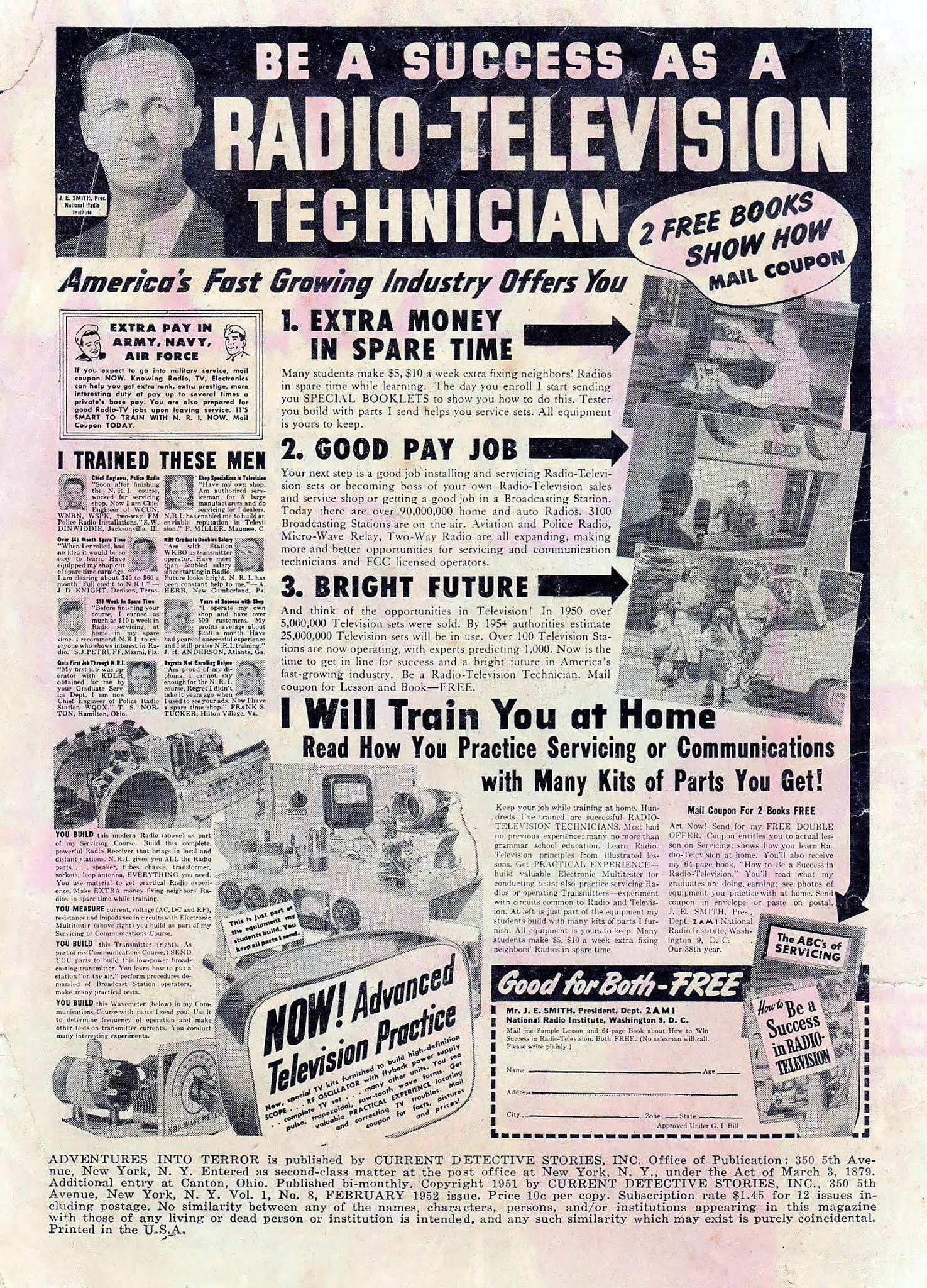 Read online Adventures into Terror comic -  Issue #8 - 2