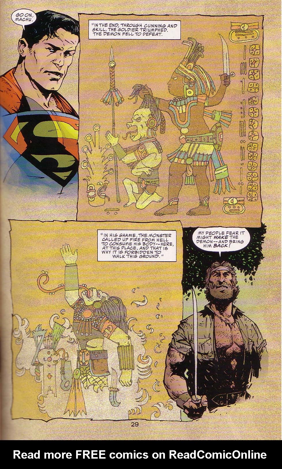 Read online Superman vs. Predator comic -  Issue #1 - 31