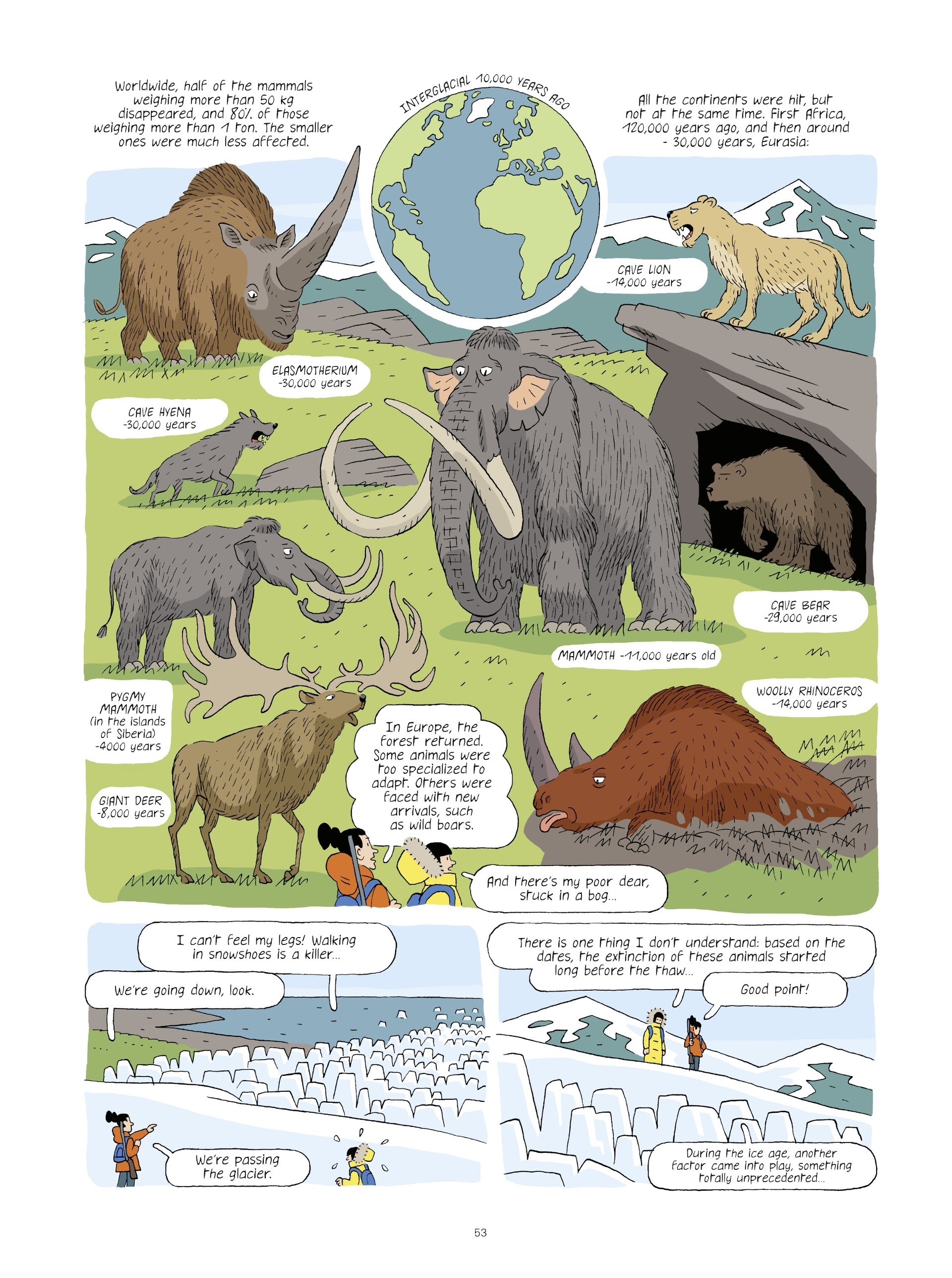 Read online Extinctions: Twilight of the Species comic -  Issue # TPB - 53