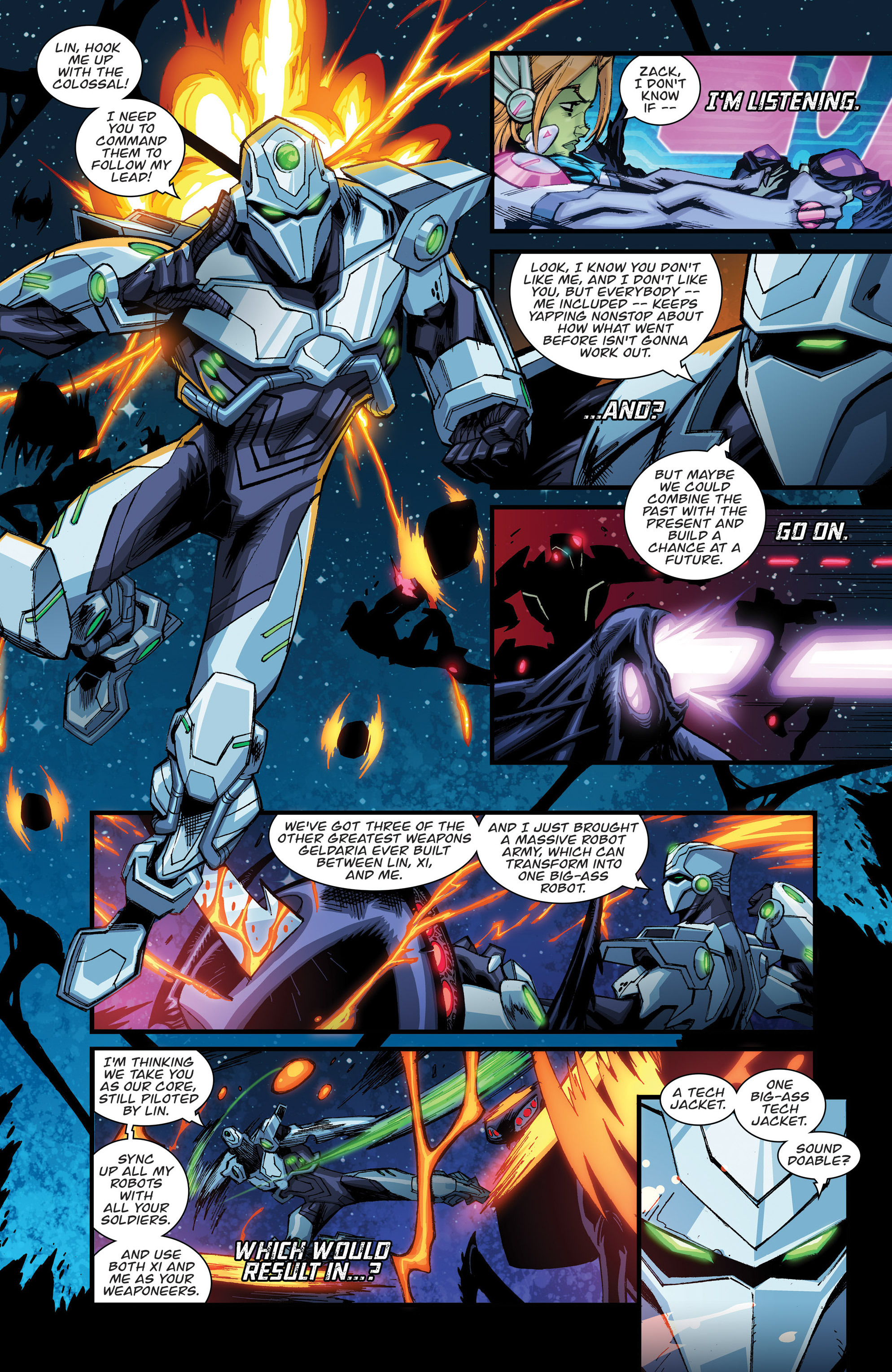 Read online Tech Jacket (2014) comic -  Issue #10 - 18