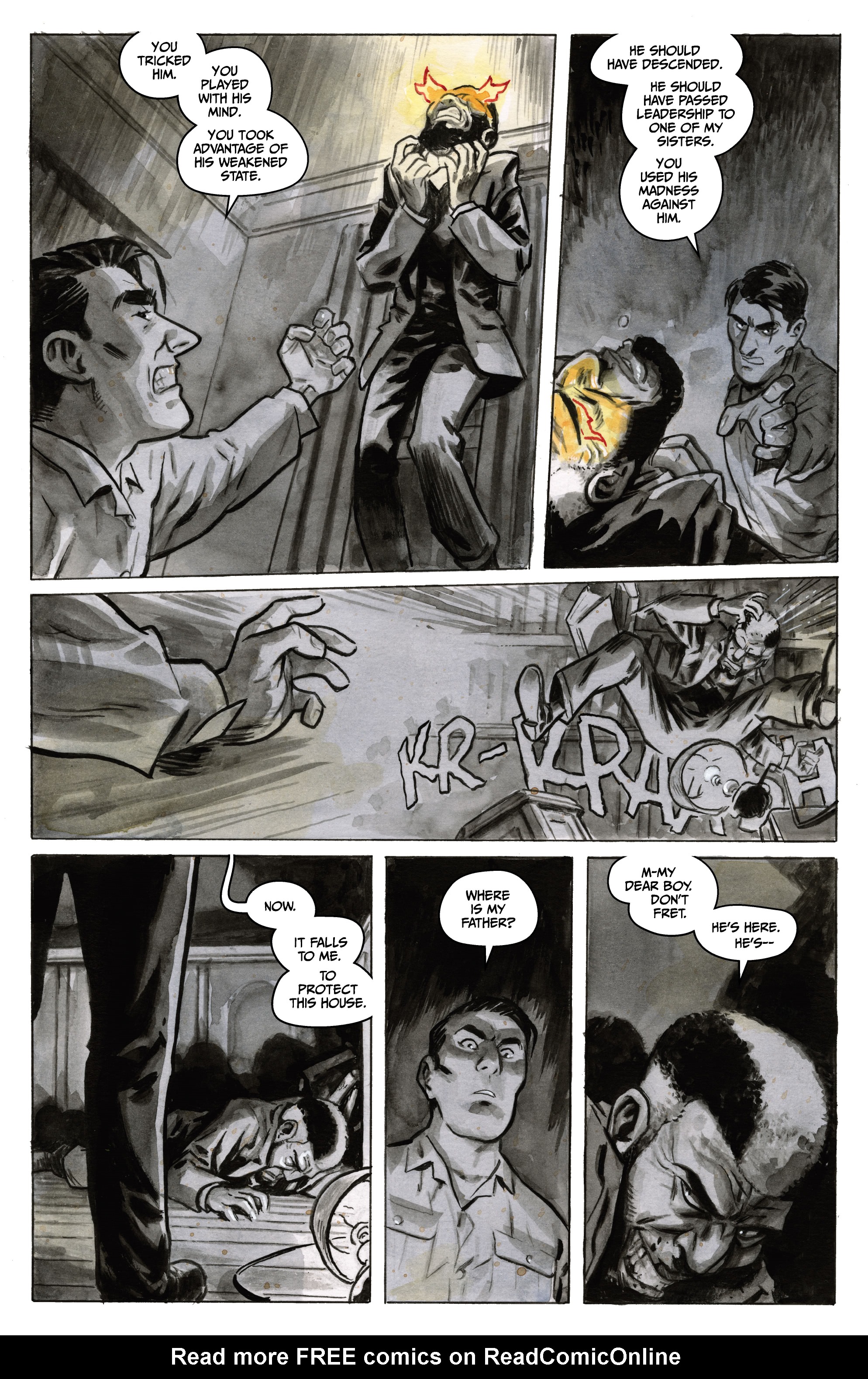 Read online Manor Black: Fire in the Blood comic -  Issue #3 - 23