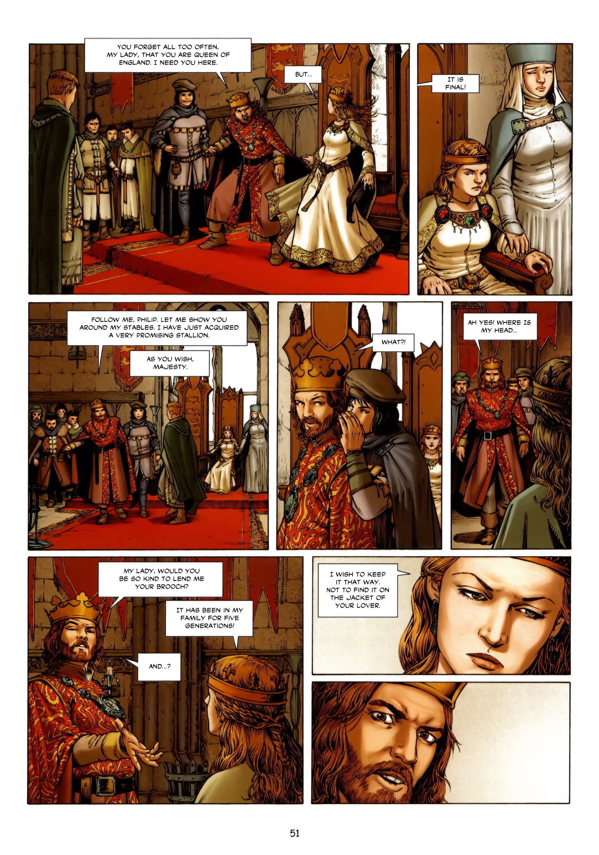 Read online Isabella: She-Wolf of France comic -  Issue #1 - 52