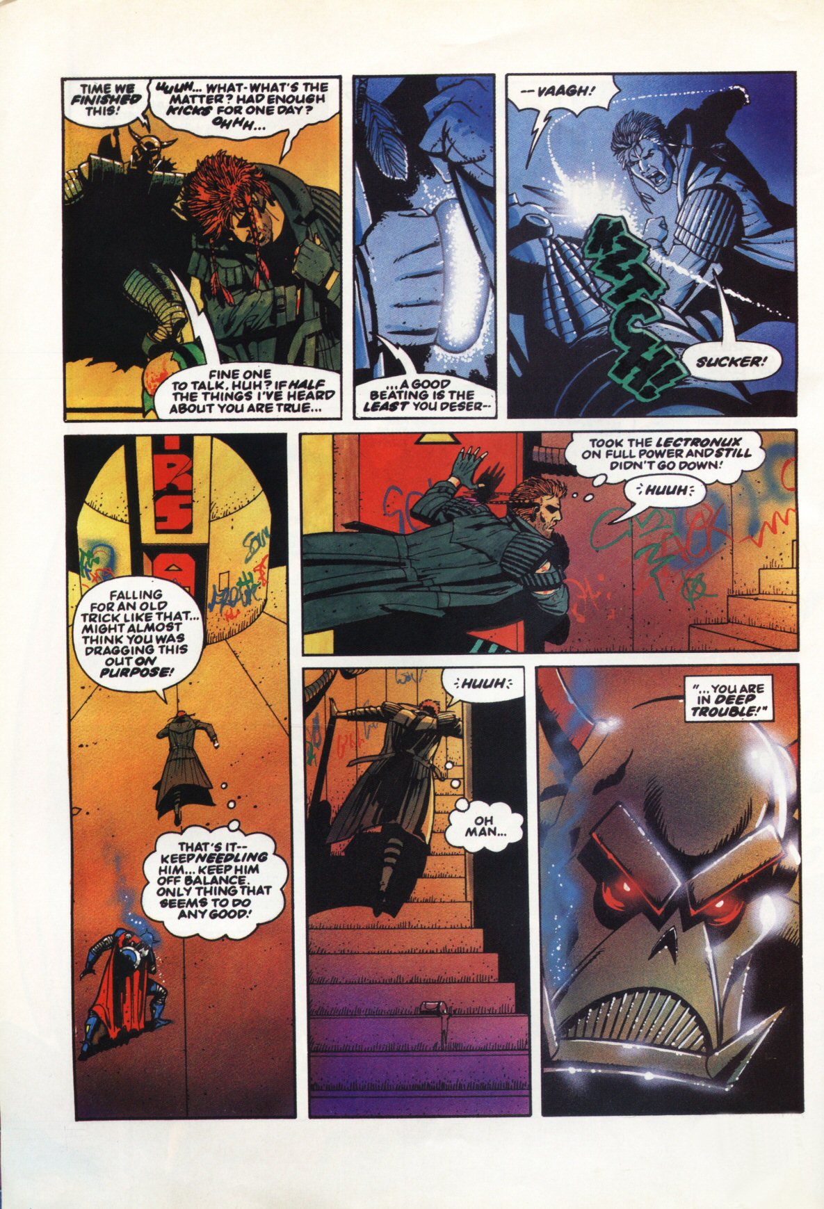 Read online Marvel Graphic Novel comic -  Issue #2 Death's Head - The Body In Question - 8