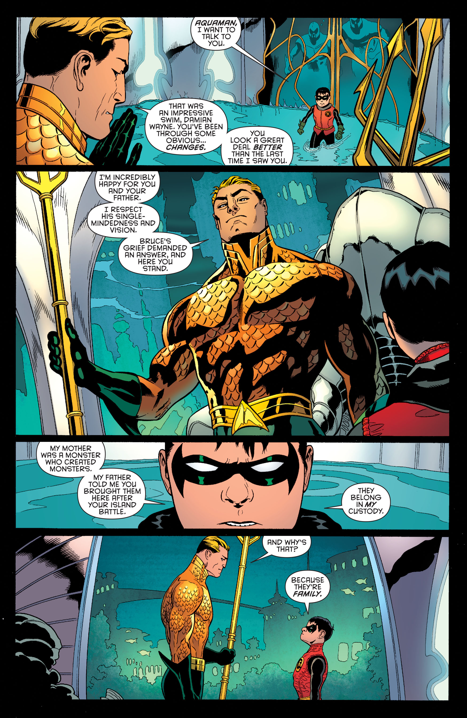Read online Batman and Robin (2011) comic -  Issue #38 - 18