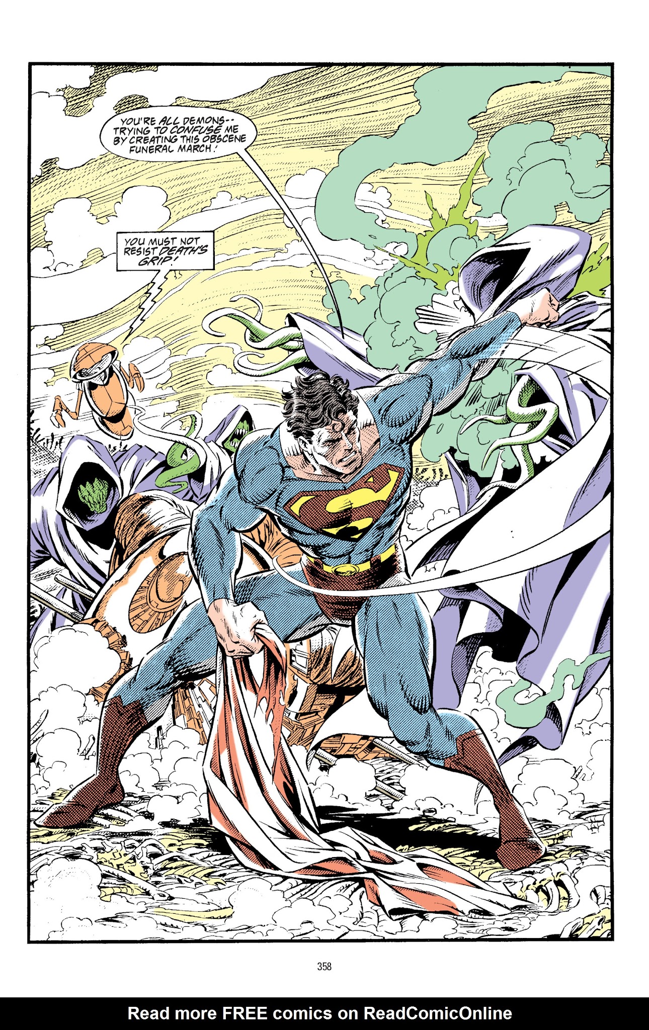 Read online Superman: Funeral For A Friend comic -  Issue # TPB - 346
