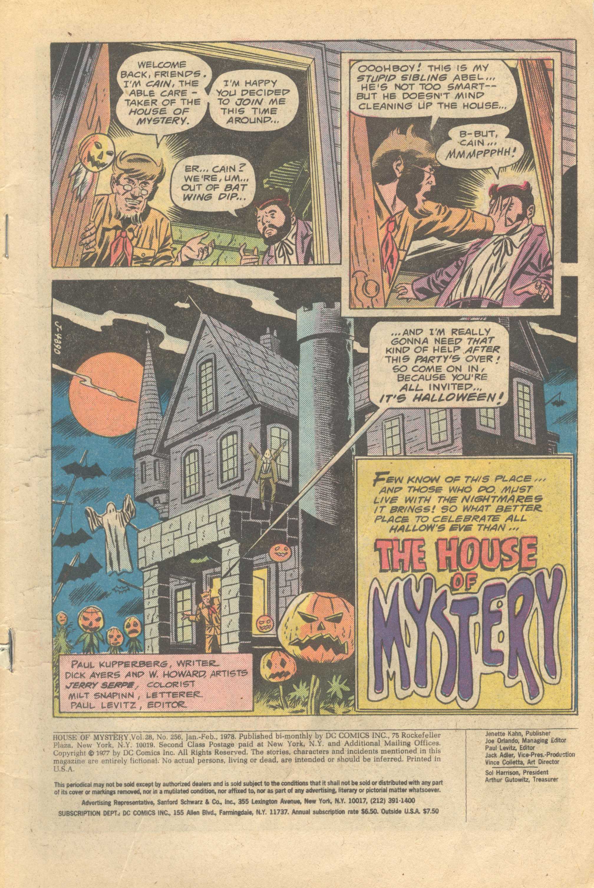 Read online House of Mystery (1951) comic -  Issue #256 - 3