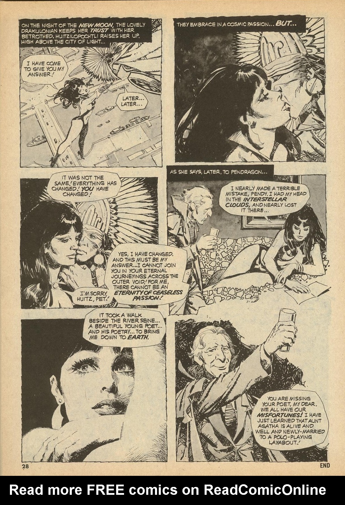 Read online Vampirella (1969) comic -  Issue #83 - 28