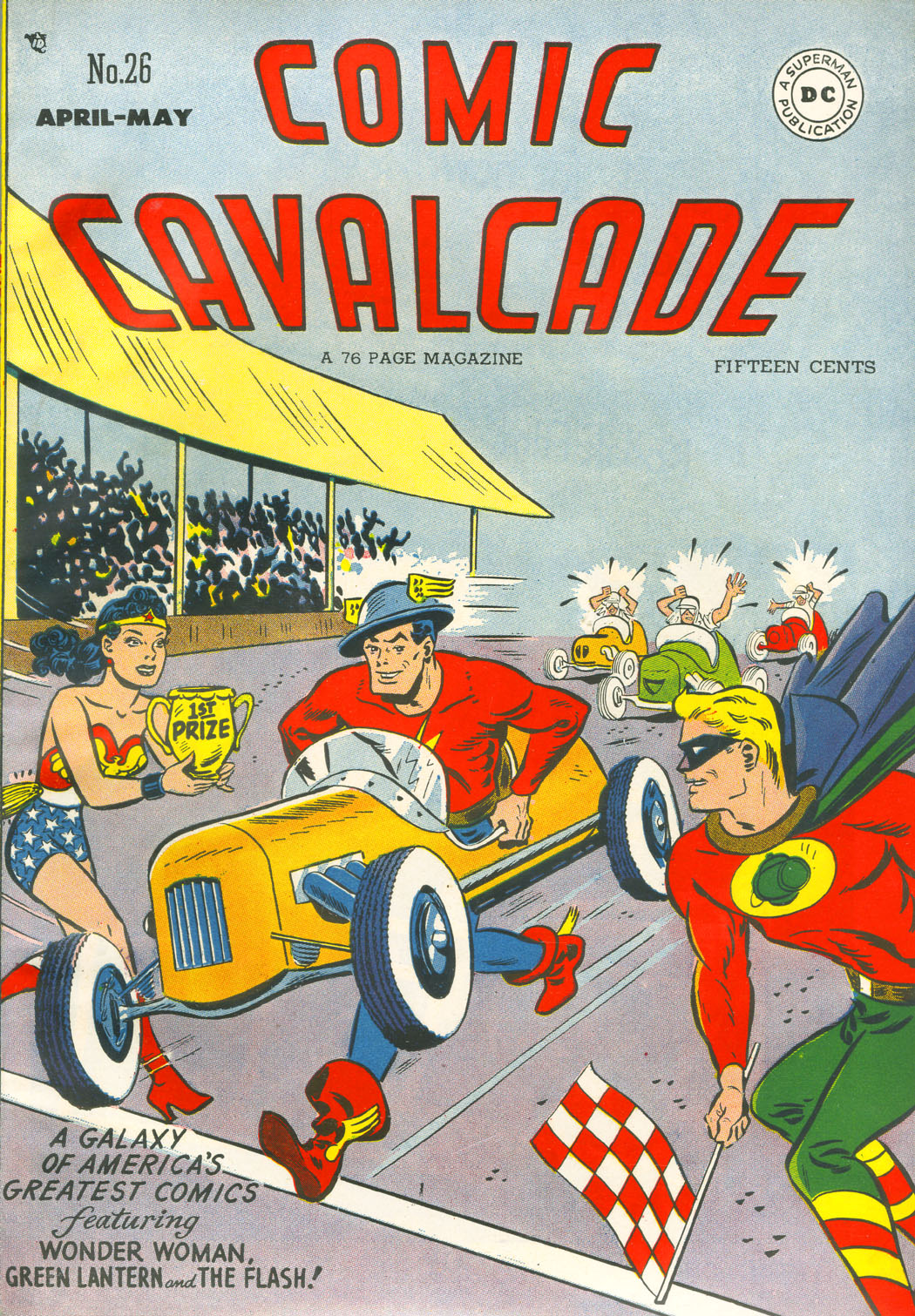 Read online Comic Cavalcade comic -  Issue #26 - 1