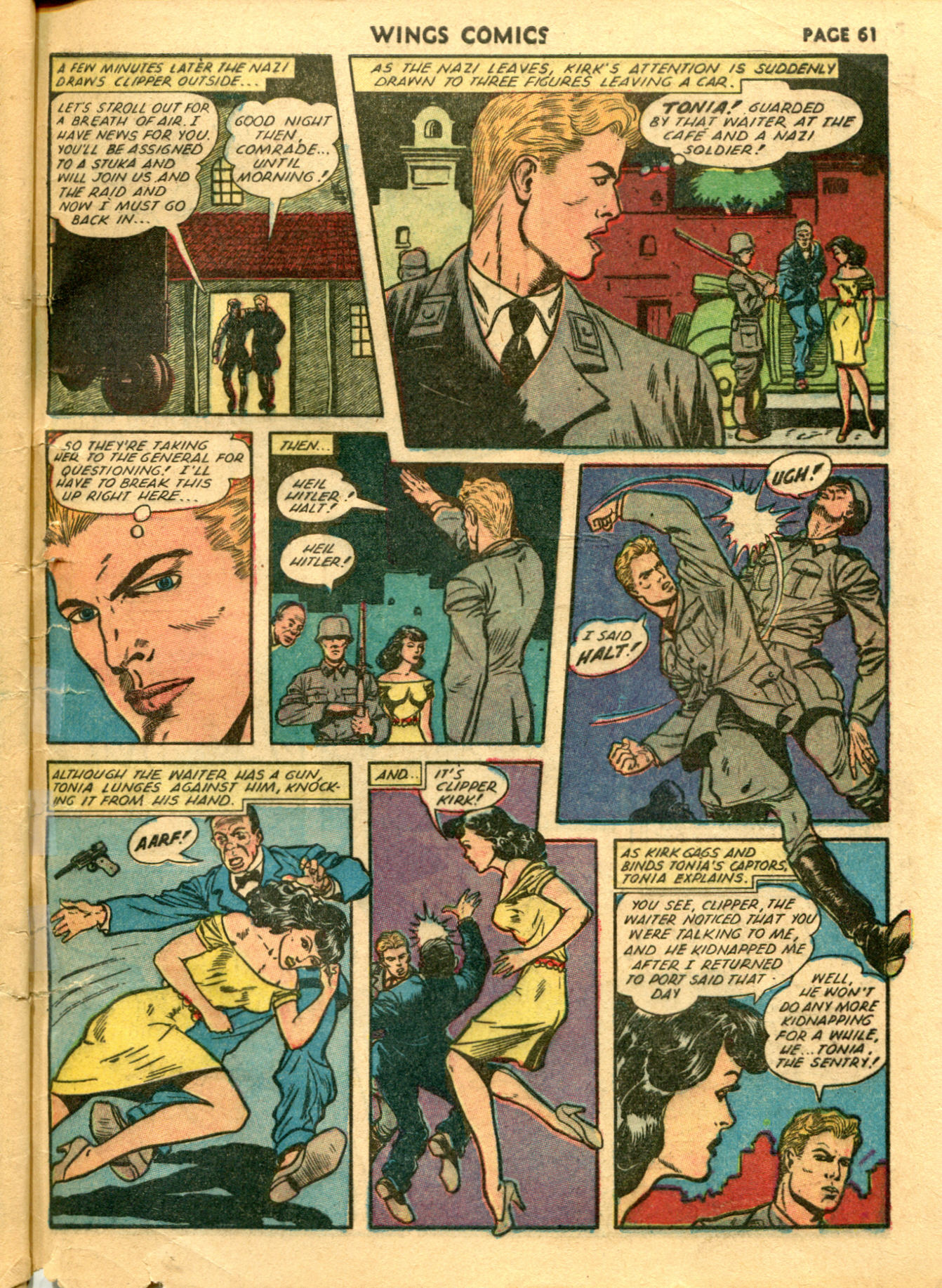 Read online Wings Comics comic -  Issue #25 - 62
