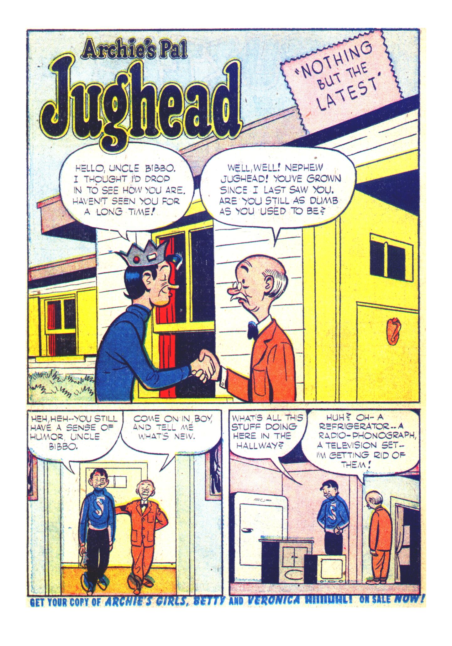 Read online Archie's Pal Jughead Annual comic -  Issue #1 - 58