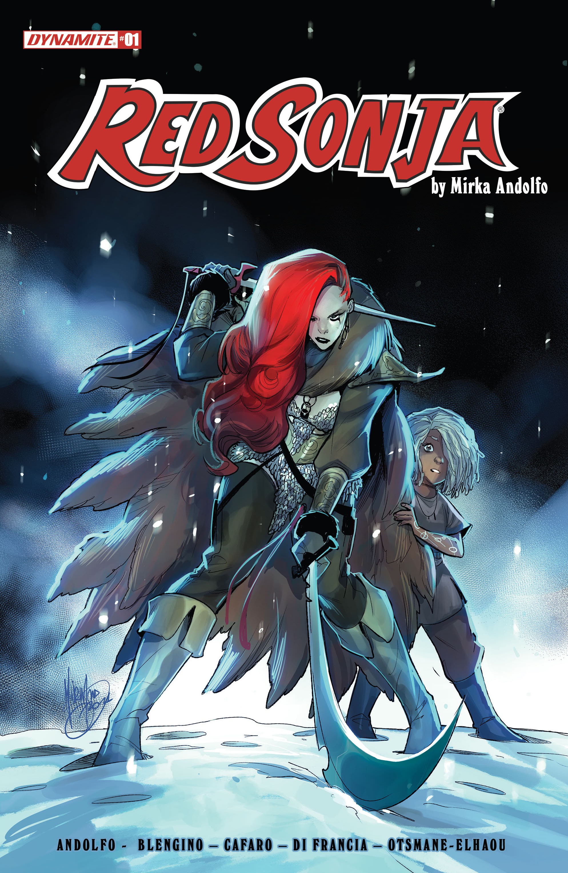 Read online Red Sonja (2021) comic -  Issue #1 - 1