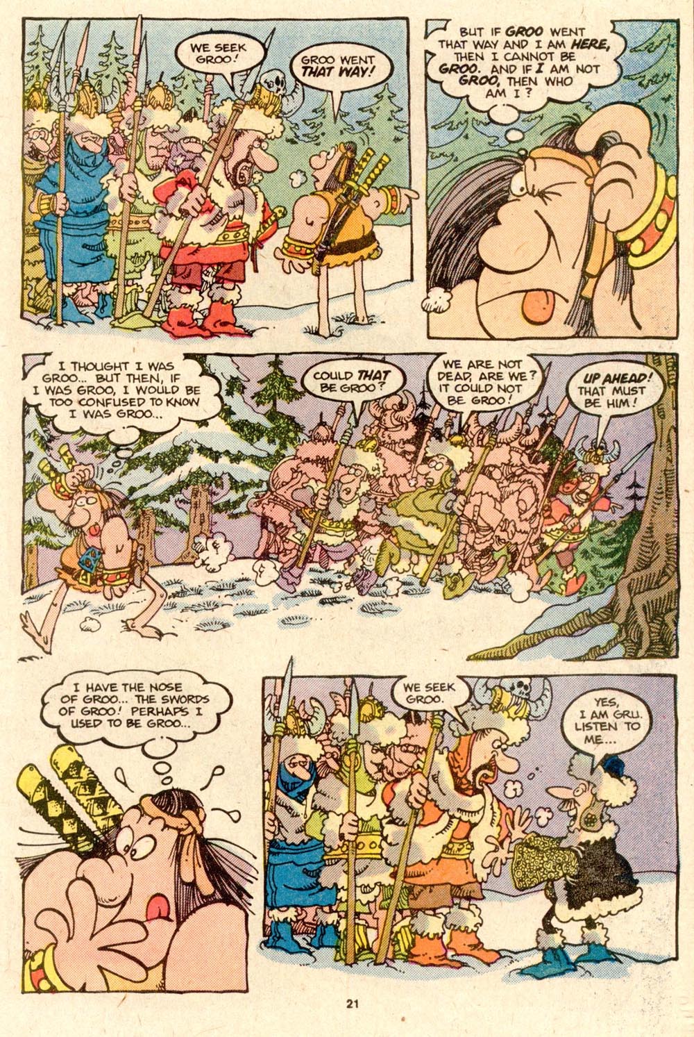 Read online Sergio Aragonés Groo the Wanderer comic -  Issue #22 - 24