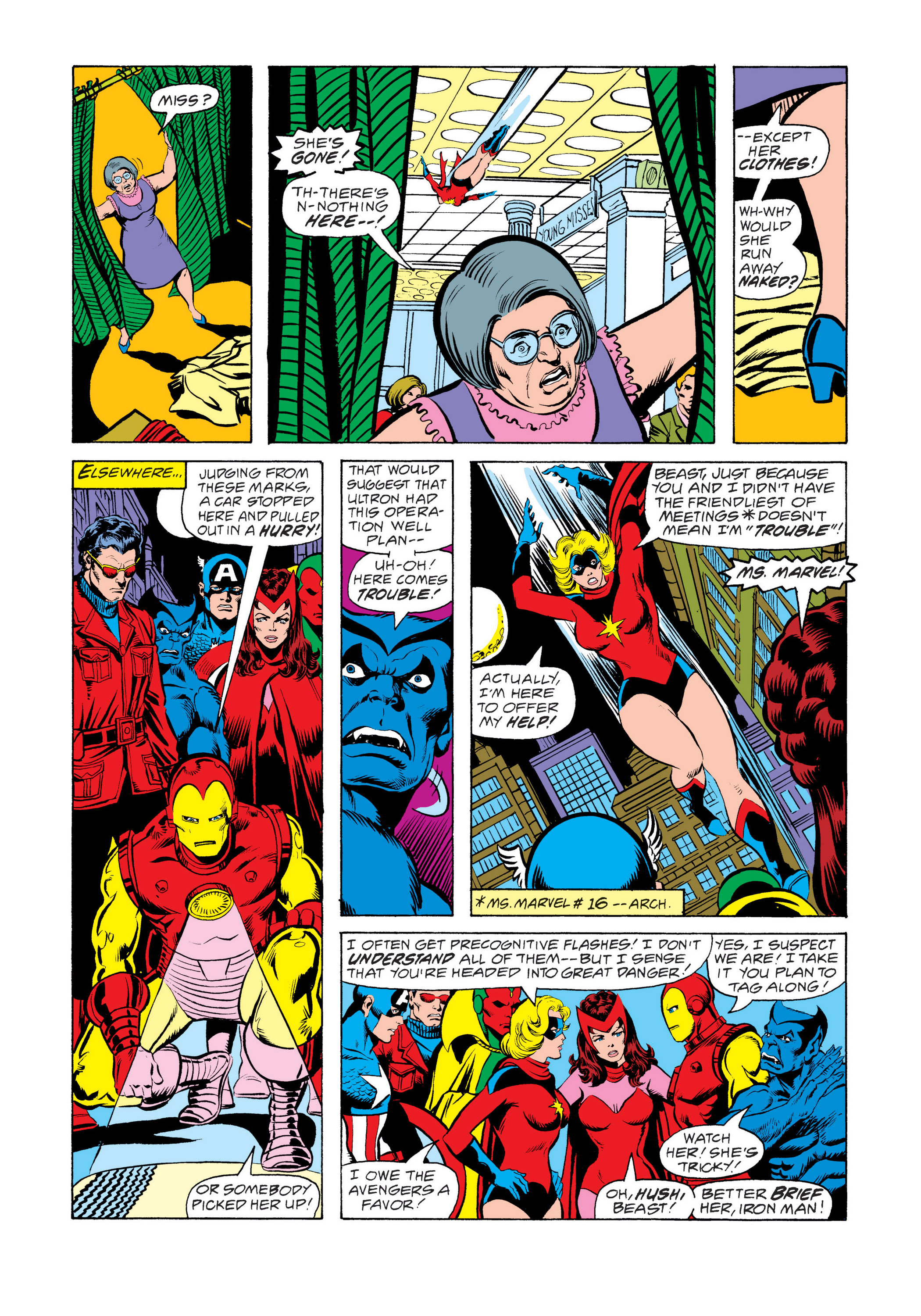 Read online Marvel Masterworks: The Avengers comic -  Issue # TPB 17 (Part 3) - 11