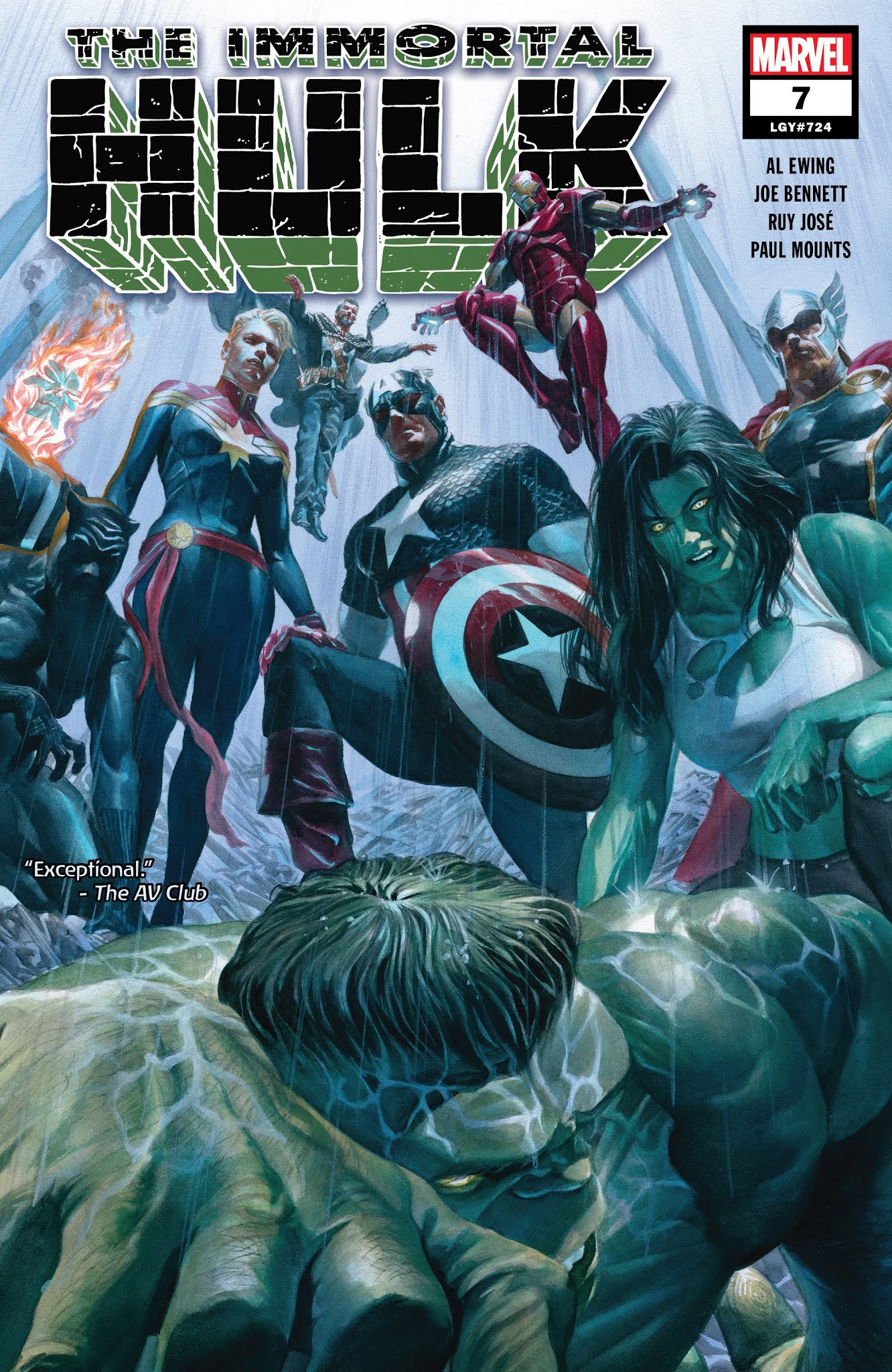 Read online Immortal Hulk comic -  Issue #7 - 1