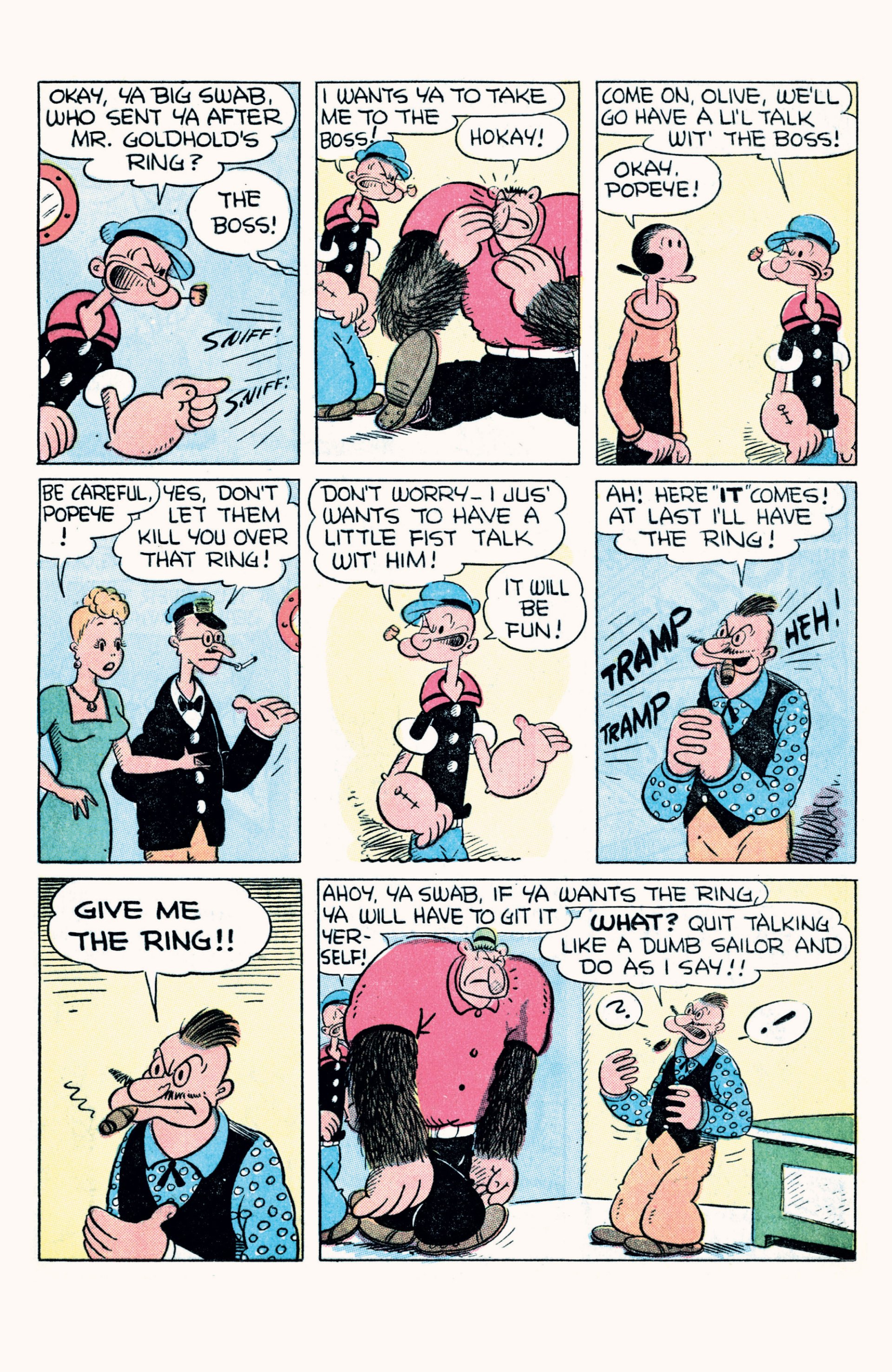 Read online Classic Popeye comic -  Issue #7 - 17
