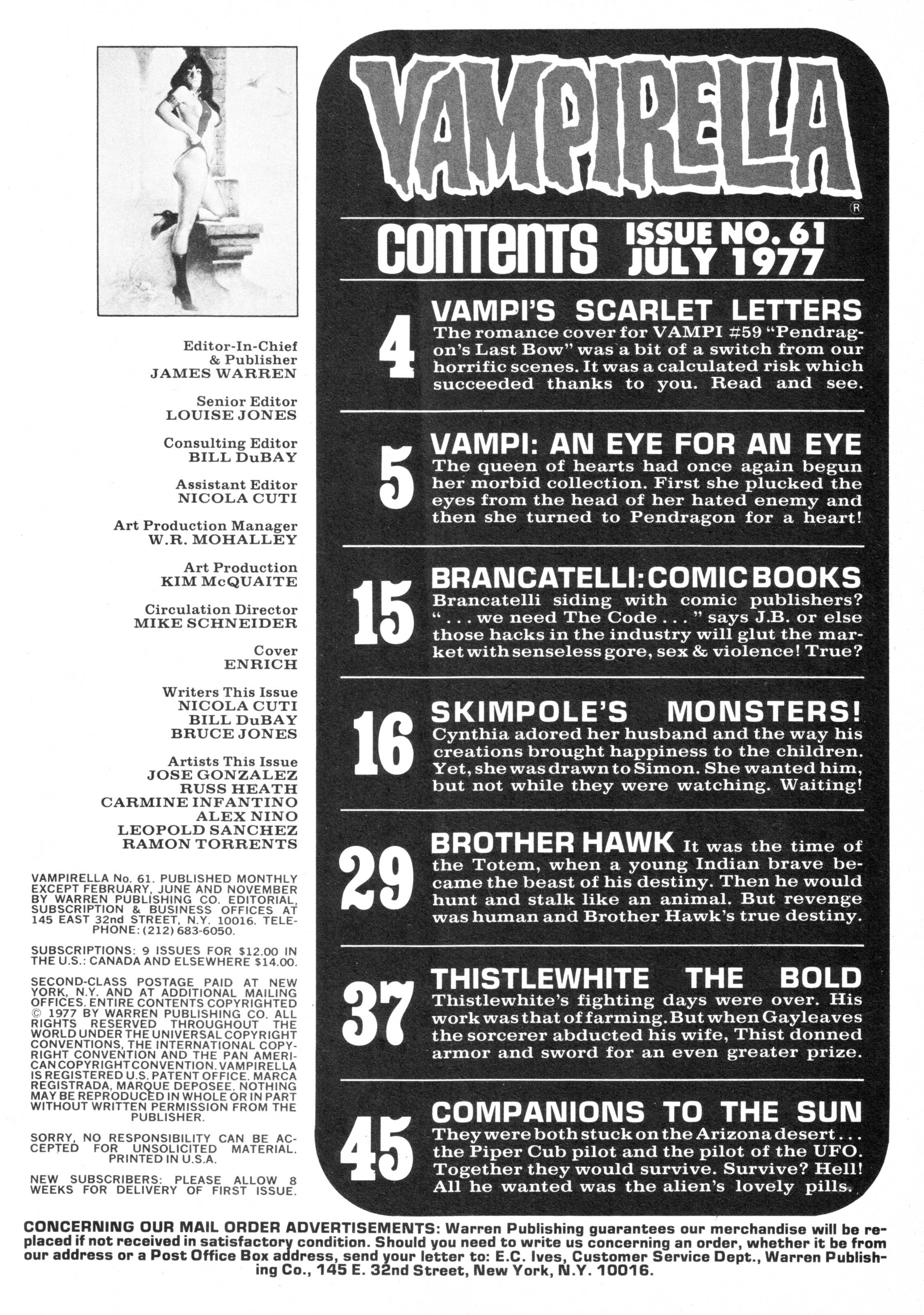 Read online Vampirella (1969) comic -  Issue #61 - 3