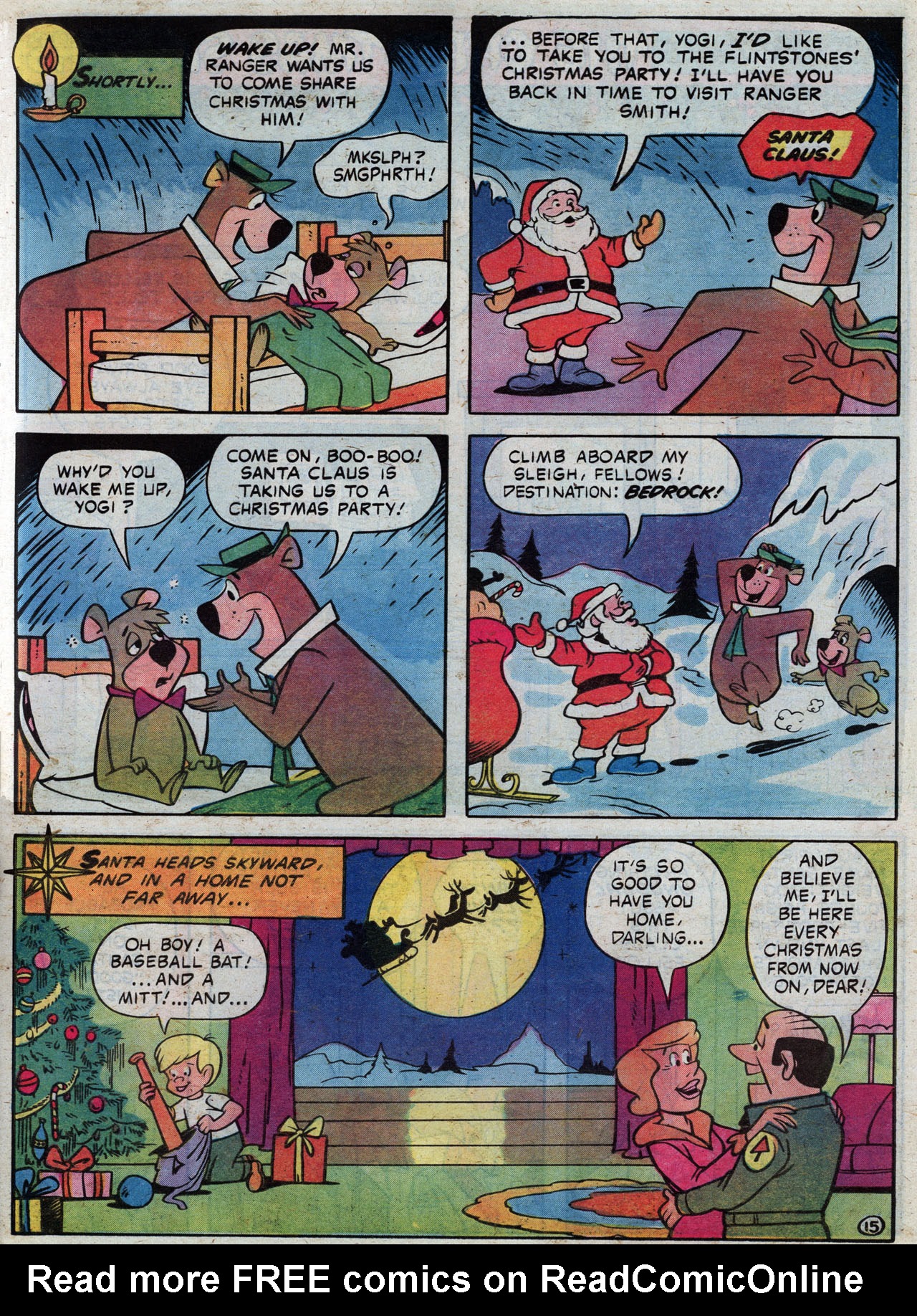Read online The Flintstones Christmas Party comic -  Issue # Full - 17