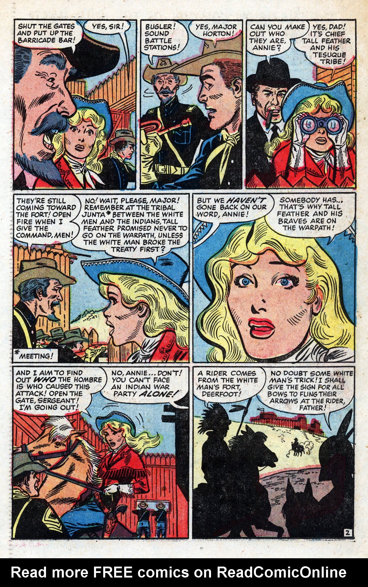 Read online Annie Oakley comic -  Issue #8 - 11