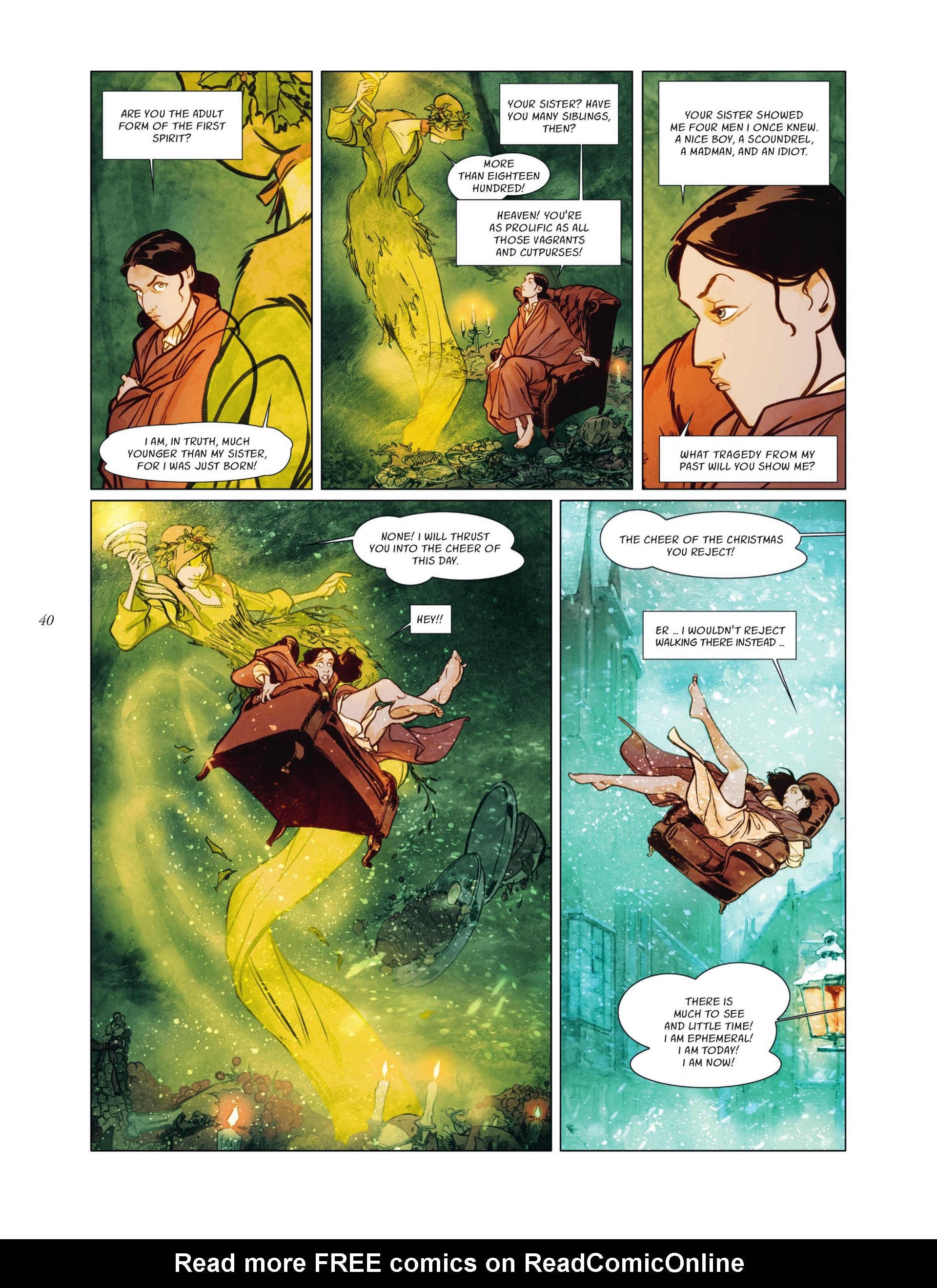 Read online A Christmas Carol: A Ghost Story comic -  Issue # Full - 41