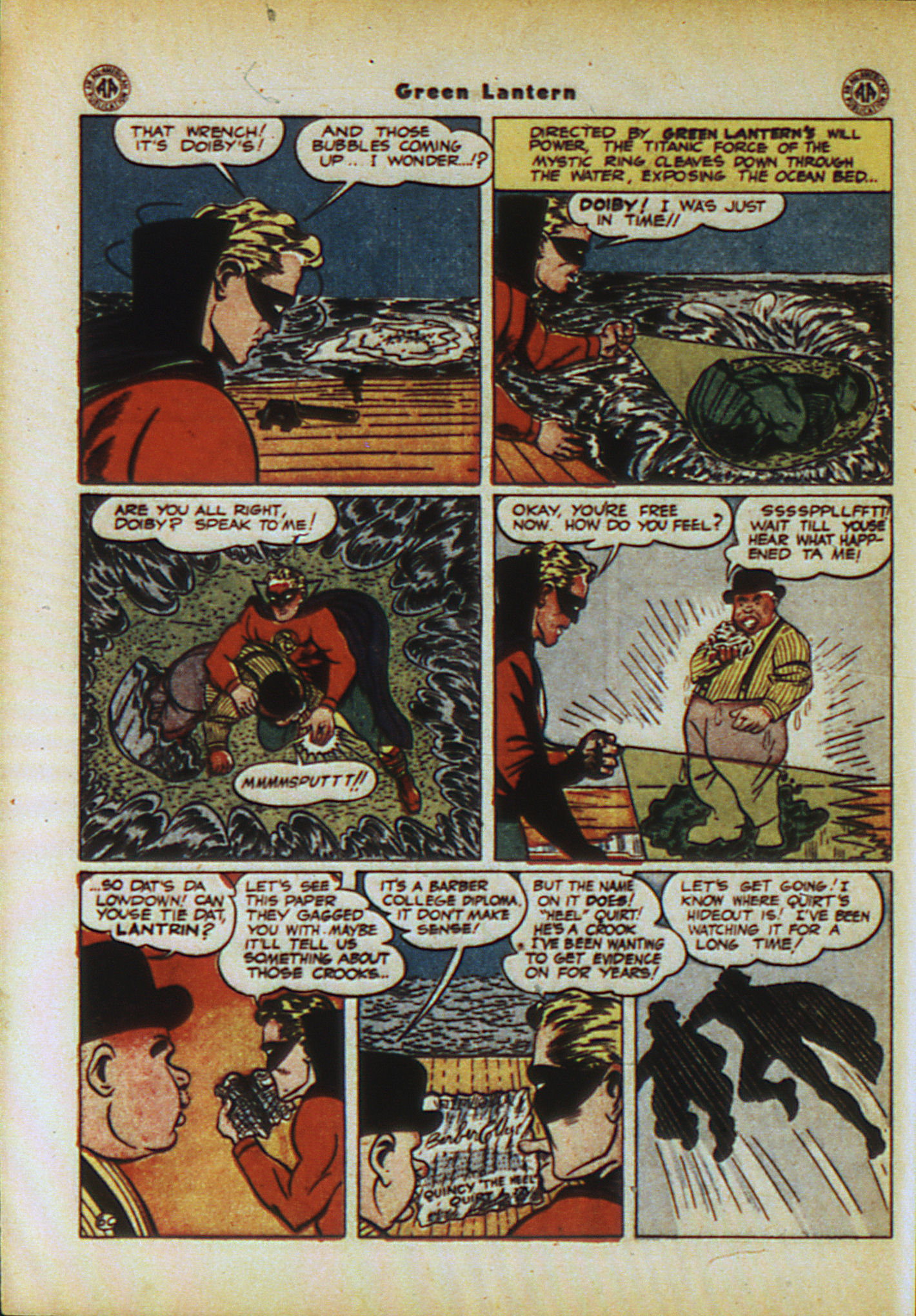 Read online Green Lantern (1941) comic -  Issue #17 - 43
