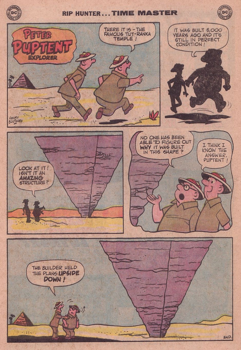 Read online Rip Hunter...Time Master comic -  Issue #11 - 12