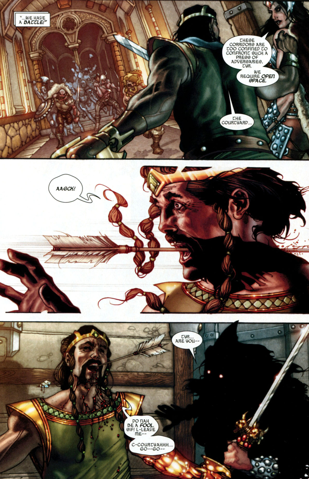 Read online Thor: For Asgard comic -  Issue #6 - 14