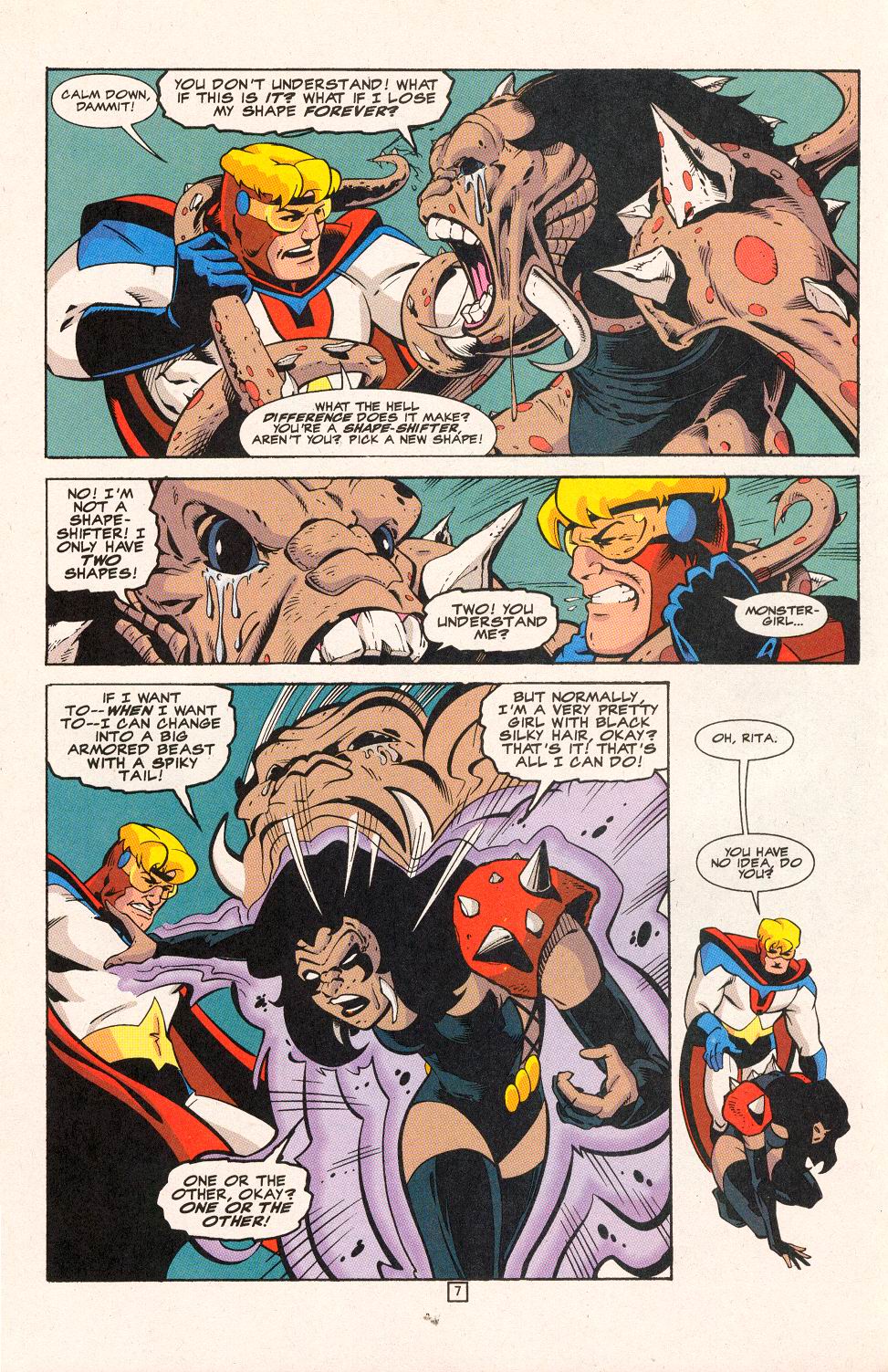 Read online Young Heroes in Love comic -  Issue #5 - 8