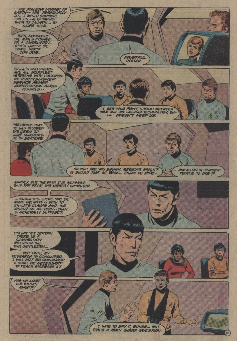 Read online Star Trek (1984) comic -  Issue #56 - 11