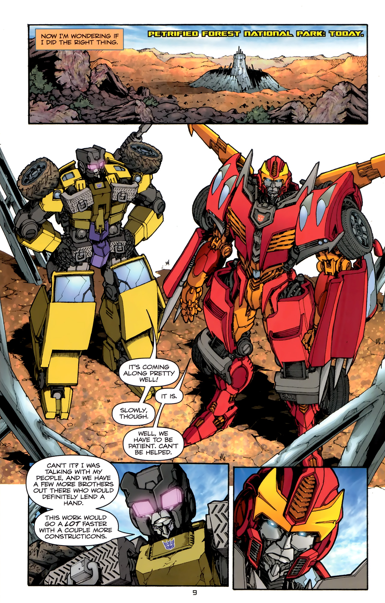 Read online The Transformers (2009) comic -  Issue #4 - 12