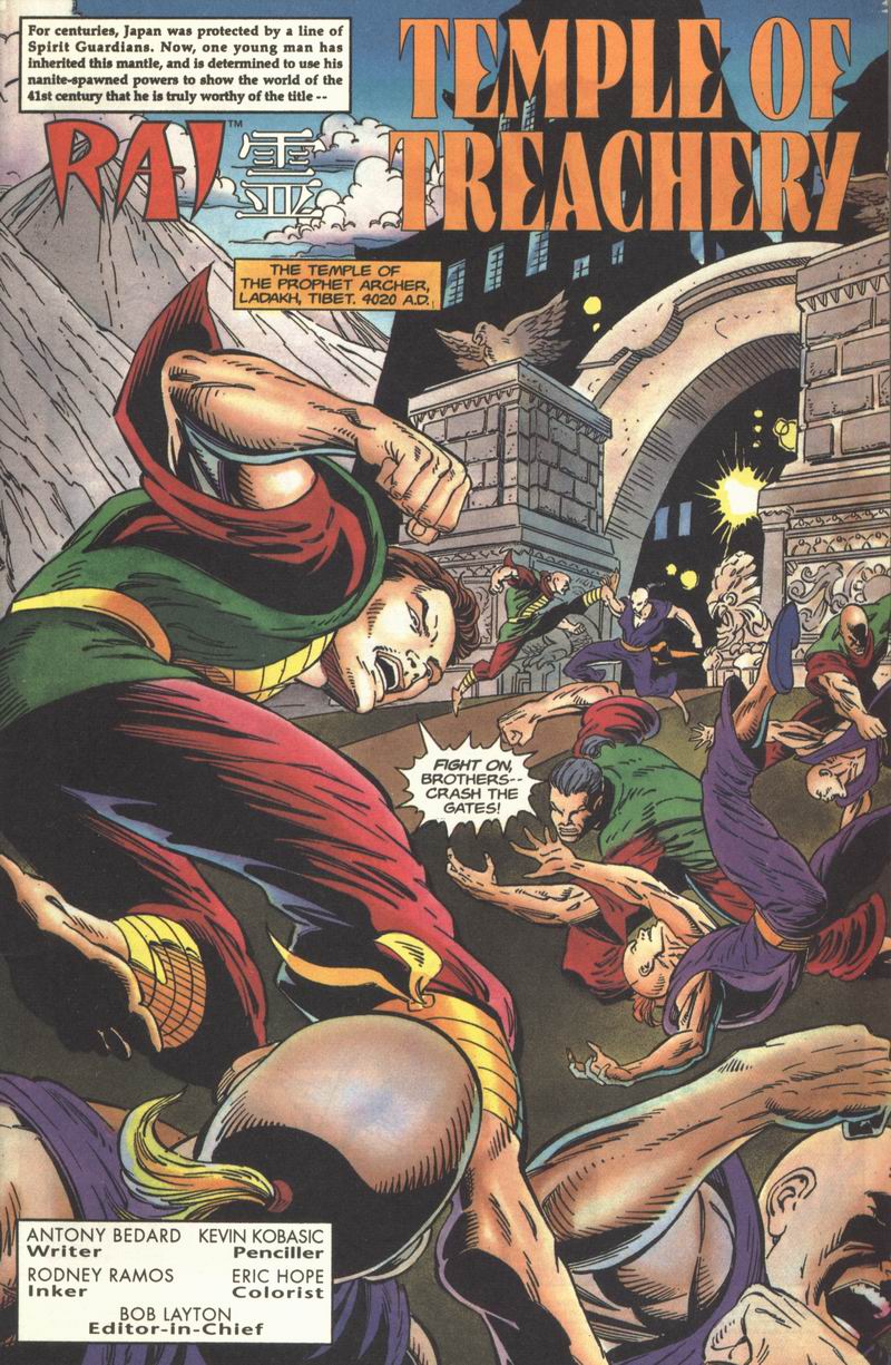 Read online Rai (1992) comic -  Issue #29 - 2