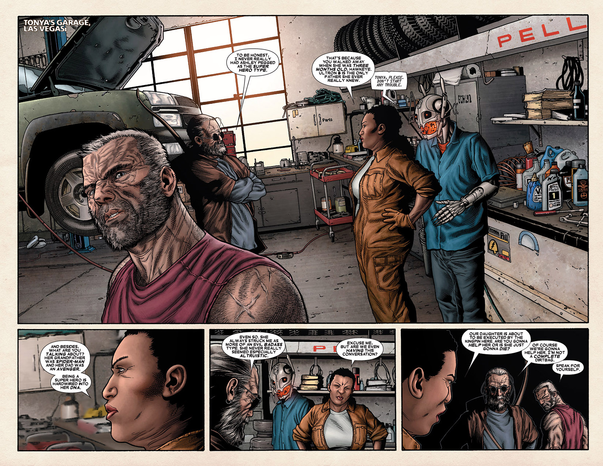 Read online Wolverine: Old Man Logan comic -  Issue # Full - 50