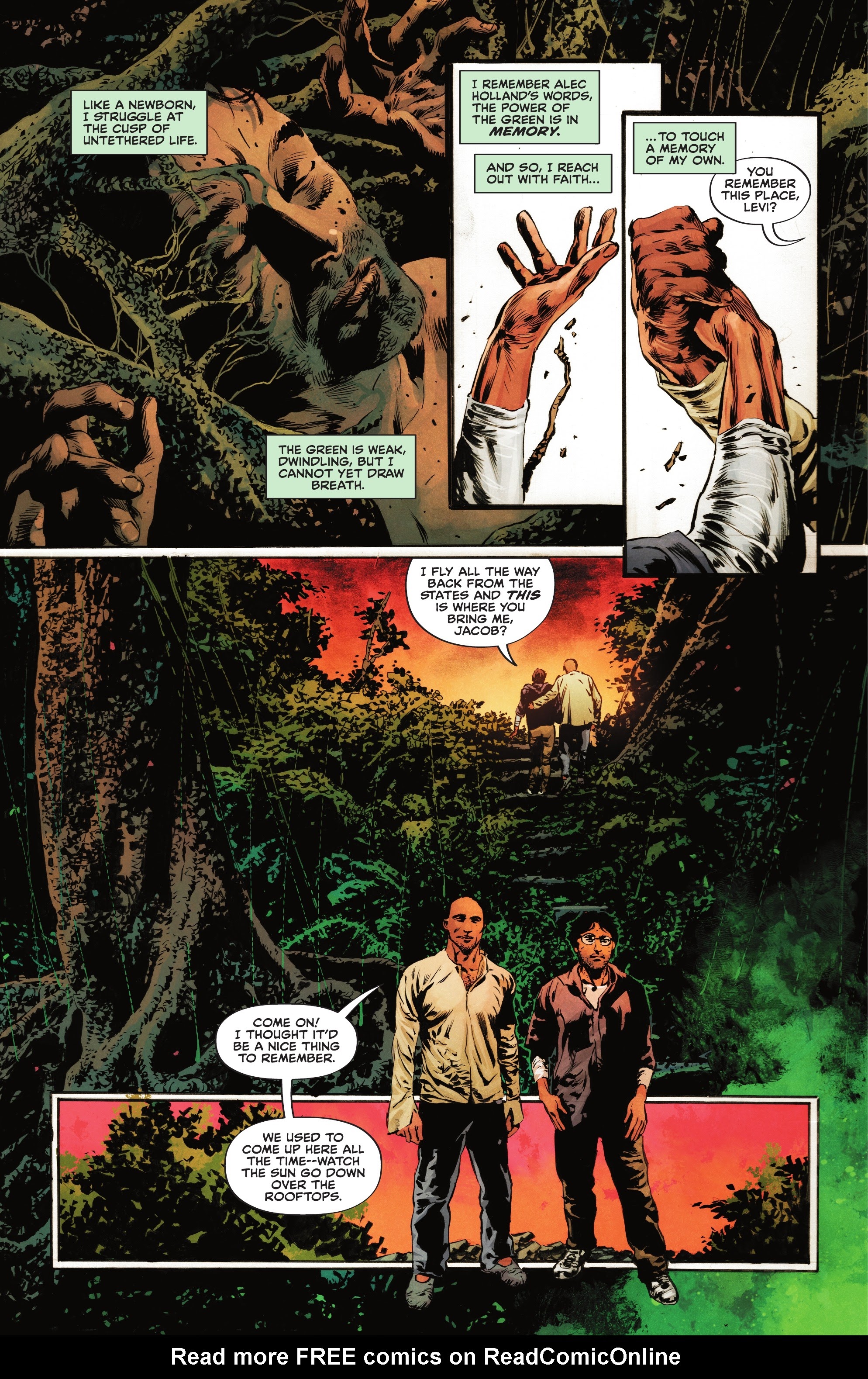 Read online The Swamp Thing comic -  Issue #6 - 8