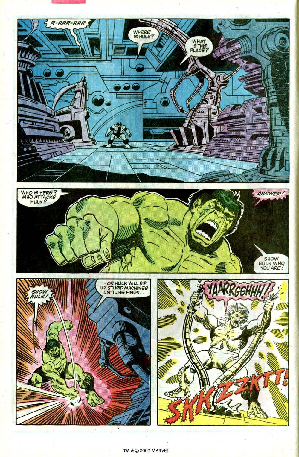 Read online The Incredible Hulk (1968) comic -  Issue # _Annual 1985 - 8