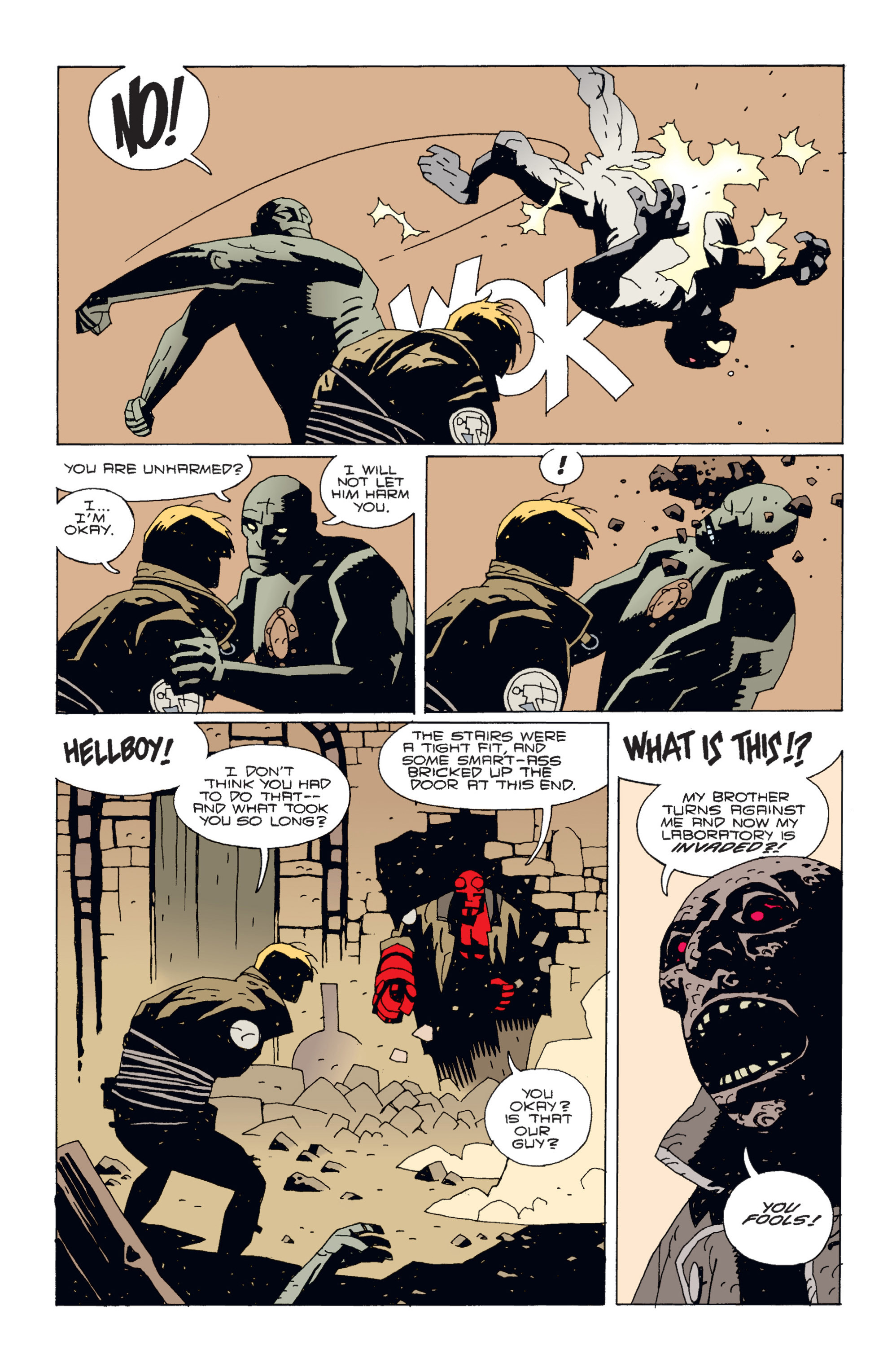 Read online Hellboy comic -  Issue #3 - 155