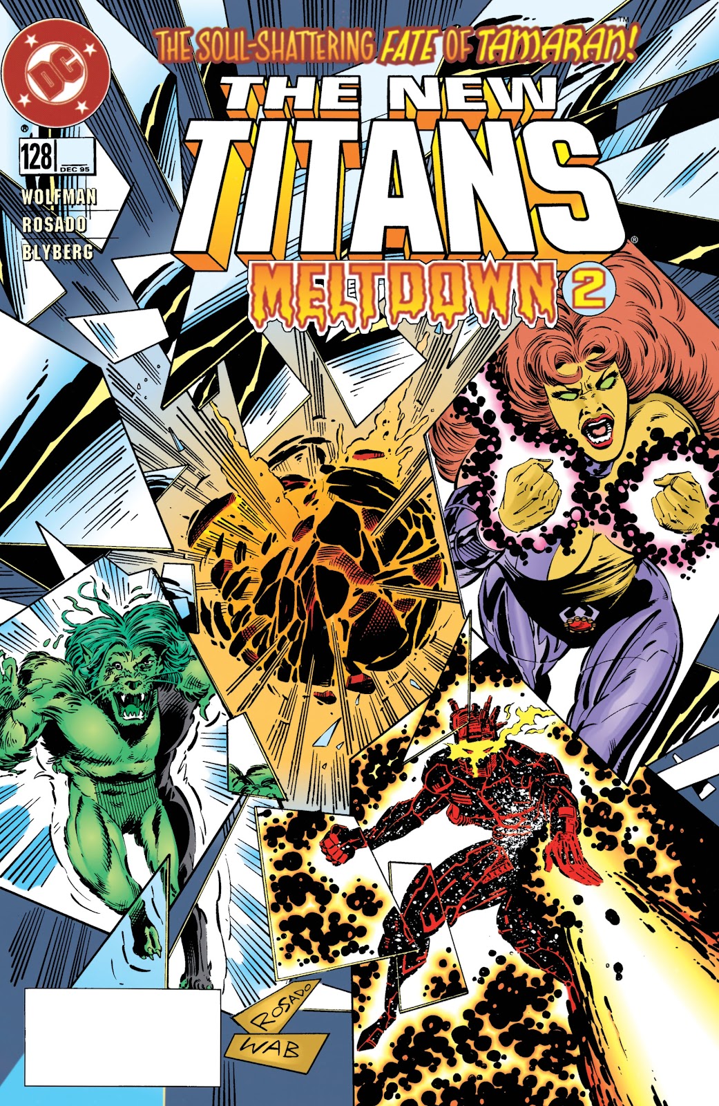 The New Titans (1988) issue 128 - Page 1