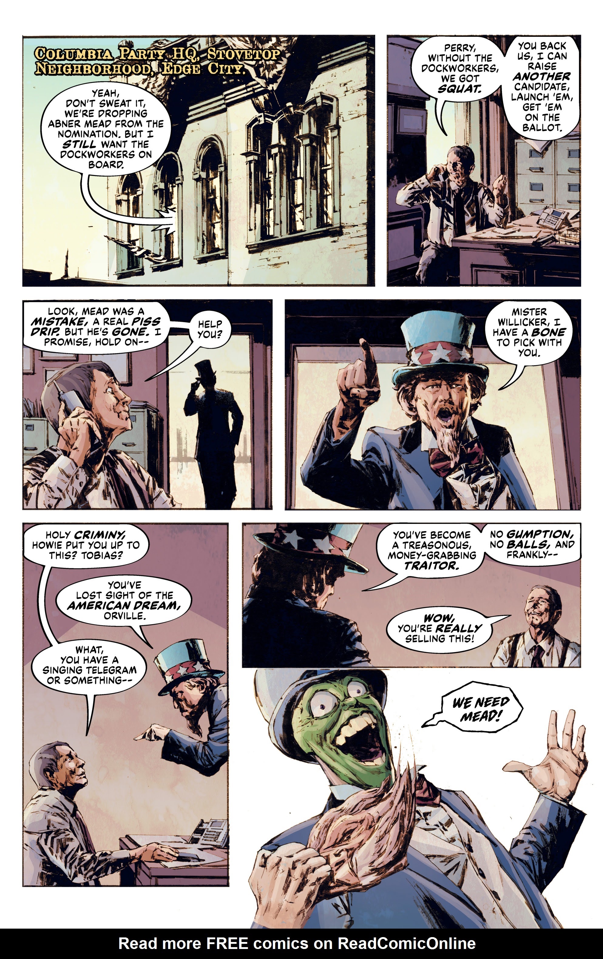 Read online The Mask: I Pledge Allegiance to the Mask comic -  Issue # _TPB - 33