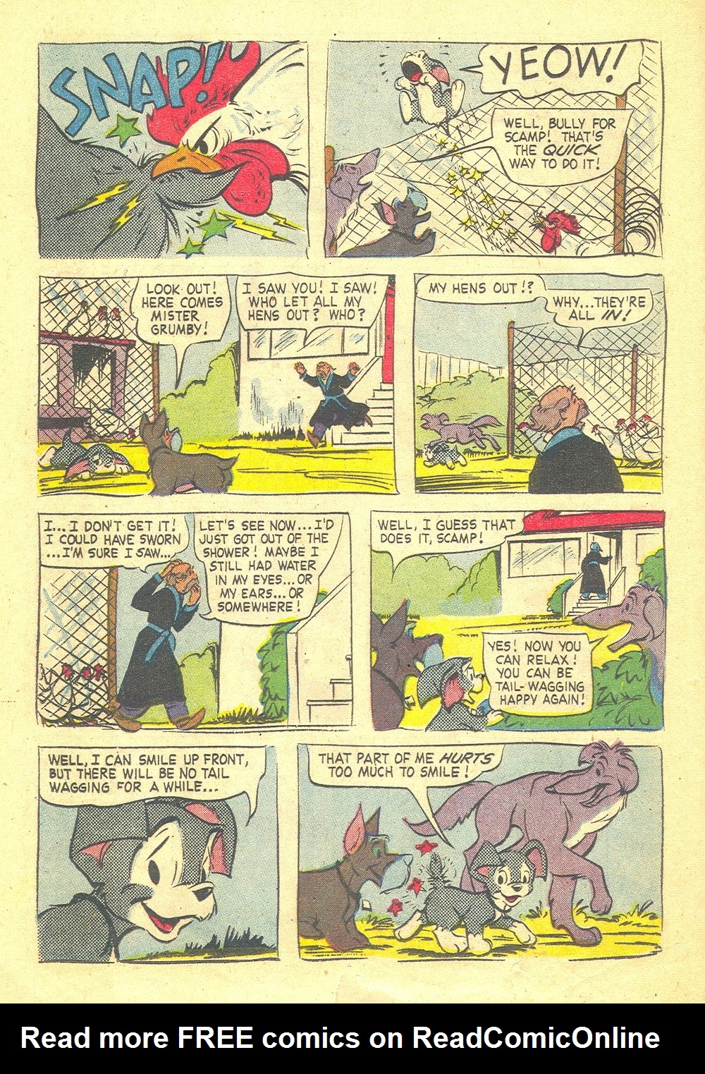 Read online Scamp (1958) comic -  Issue #9 - 16