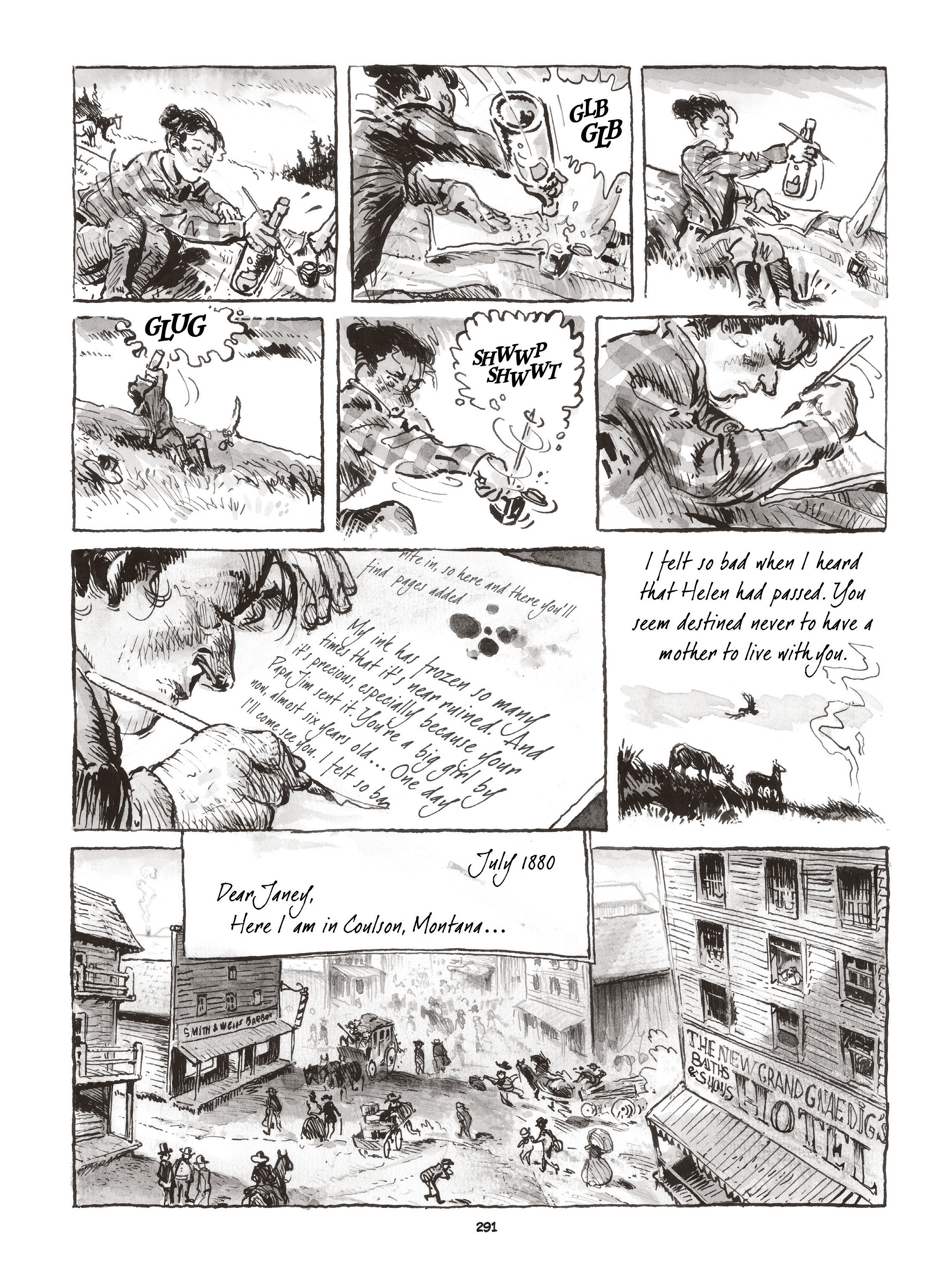 Read online Calamity Jane: The Calamitous Life of Martha Jane Cannary comic -  Issue # TPB (Part 3) - 88
