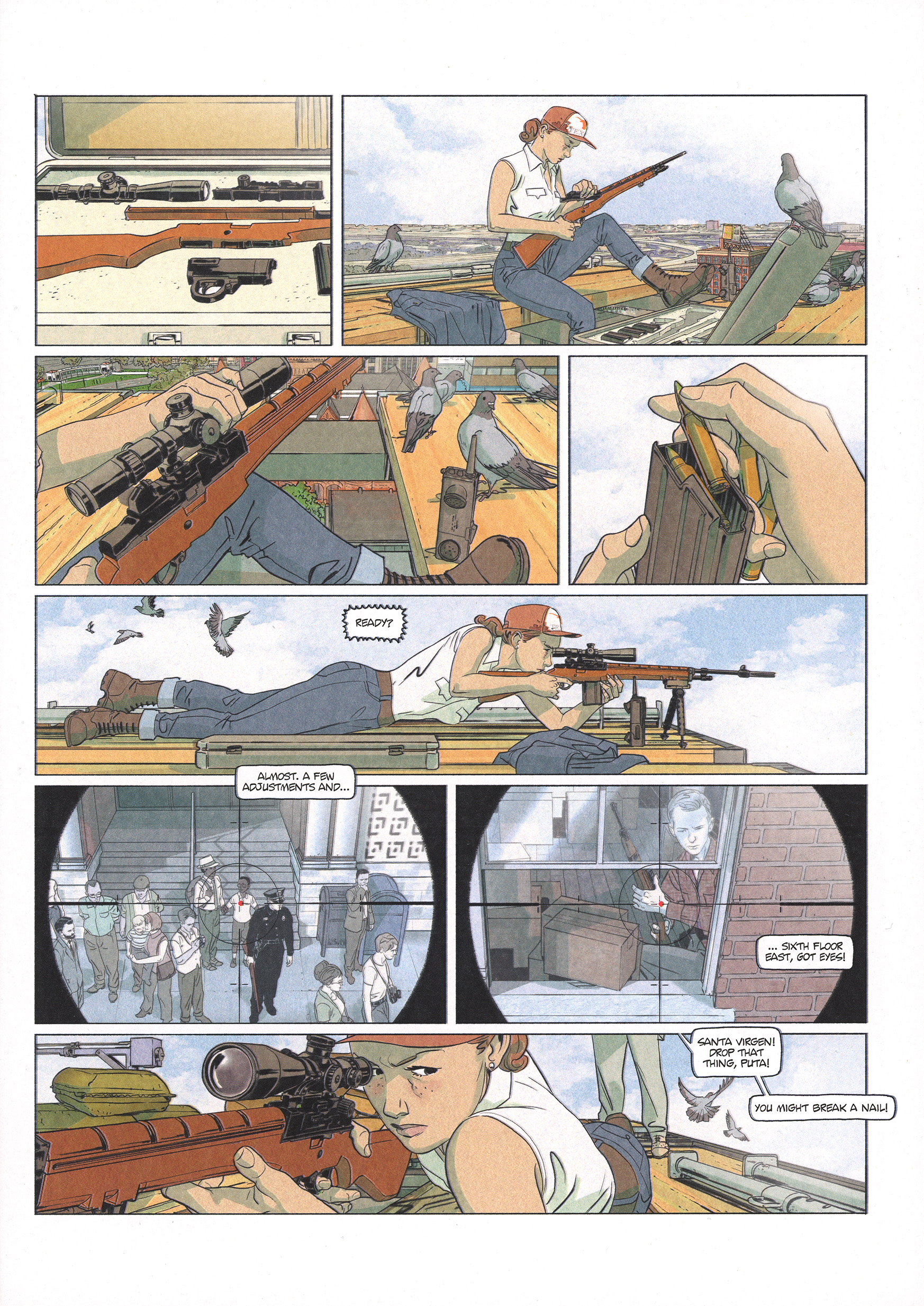 Read online Sara Lone comic -  Issue #4 - 9