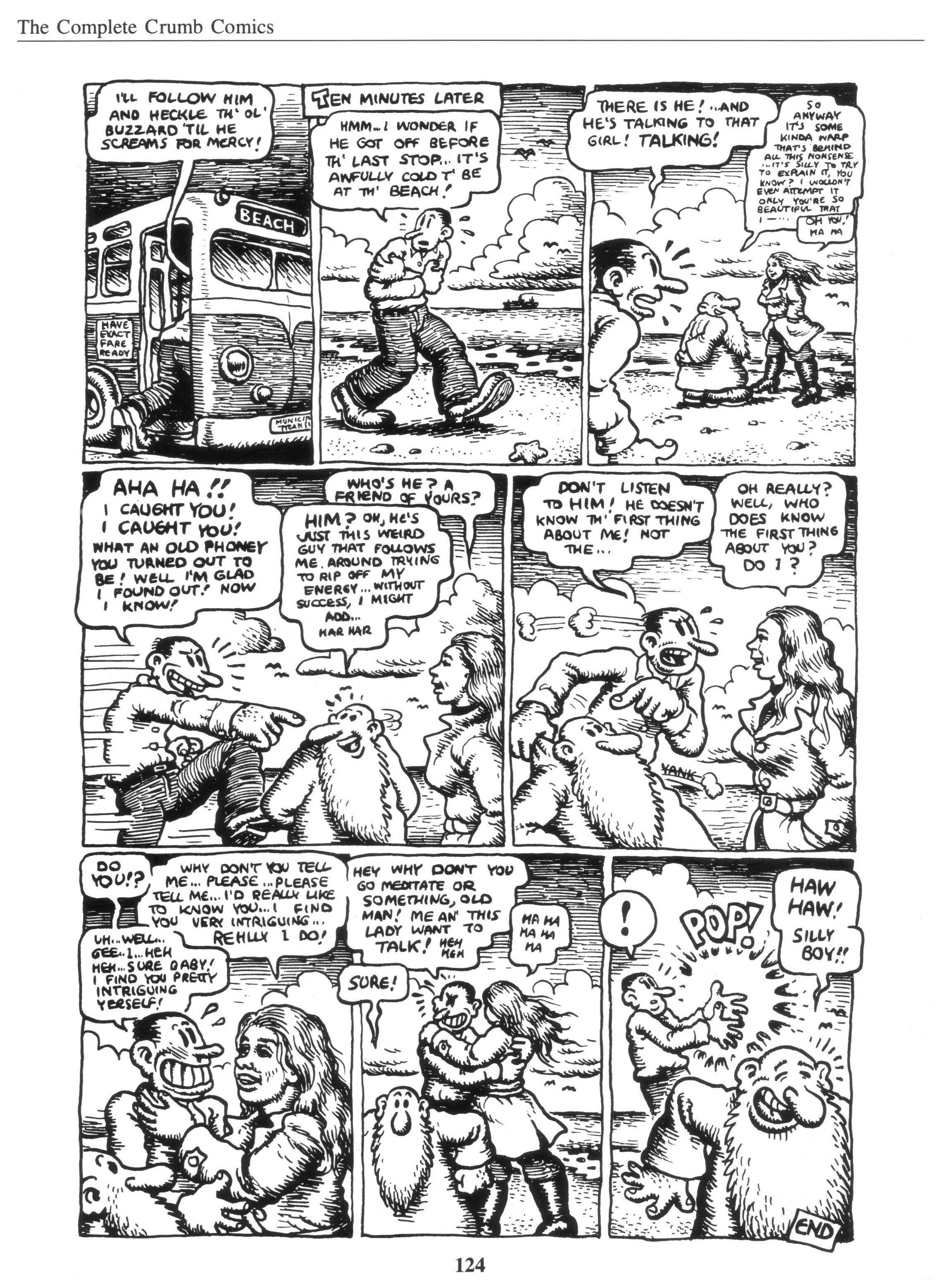 Read online The Complete Crumb Comics comic -  Issue # TPB 7 - 132