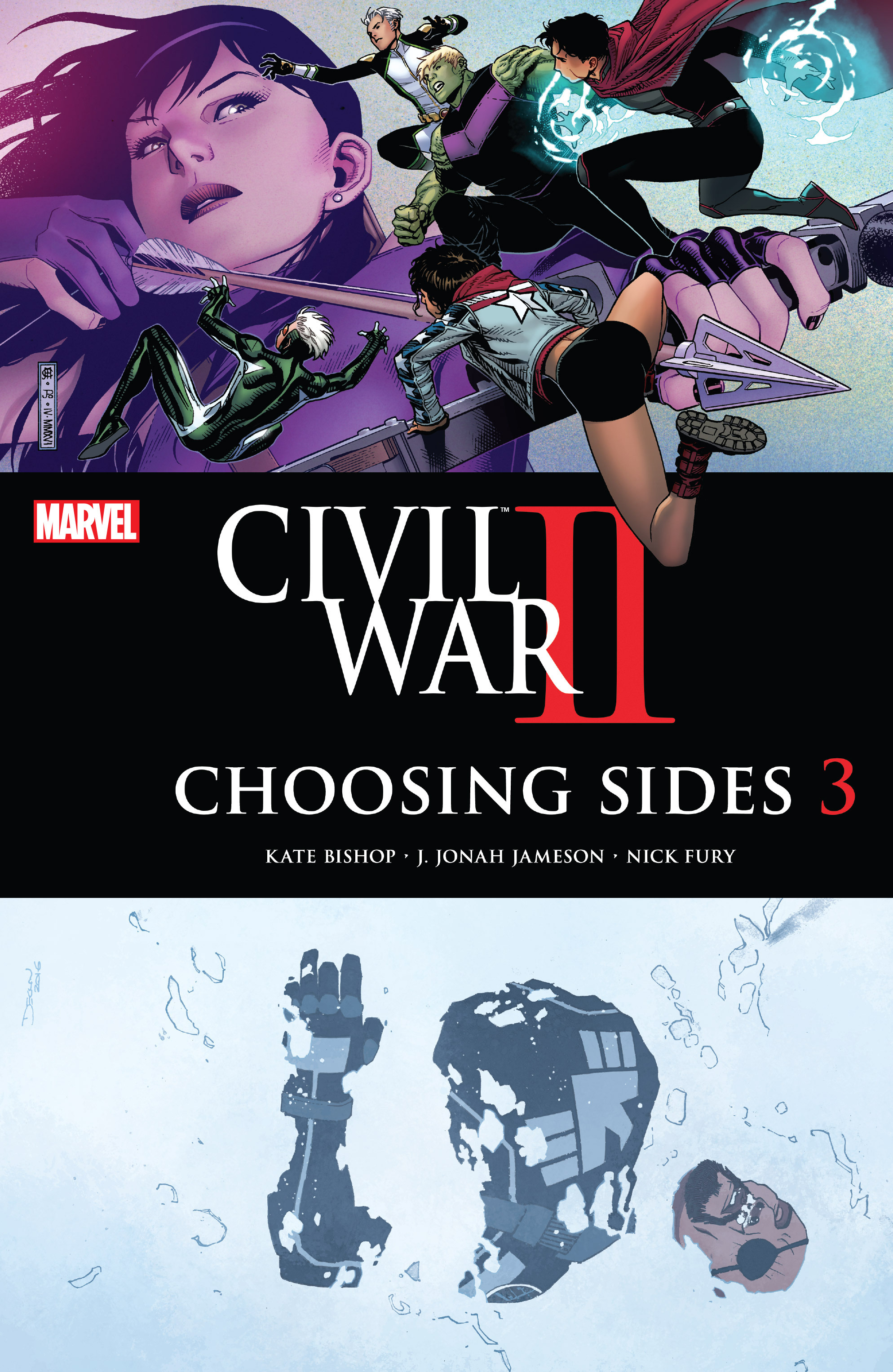 Read online Civil War II: Choosing Sides comic -  Issue #3 - 1