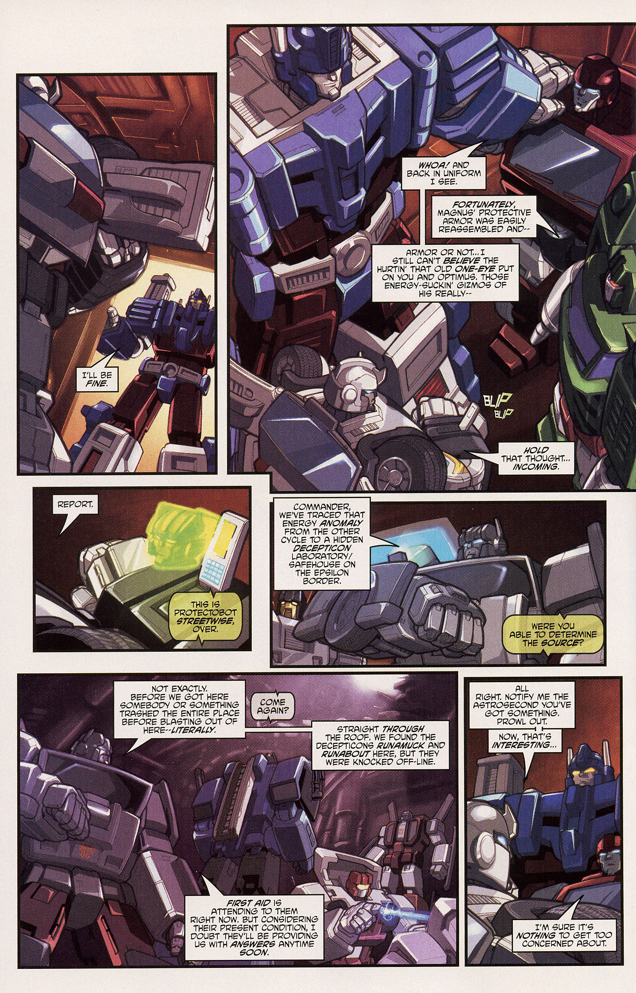 Read online Transformers: Generation 1 (2004) comic -  Issue #2 - 11