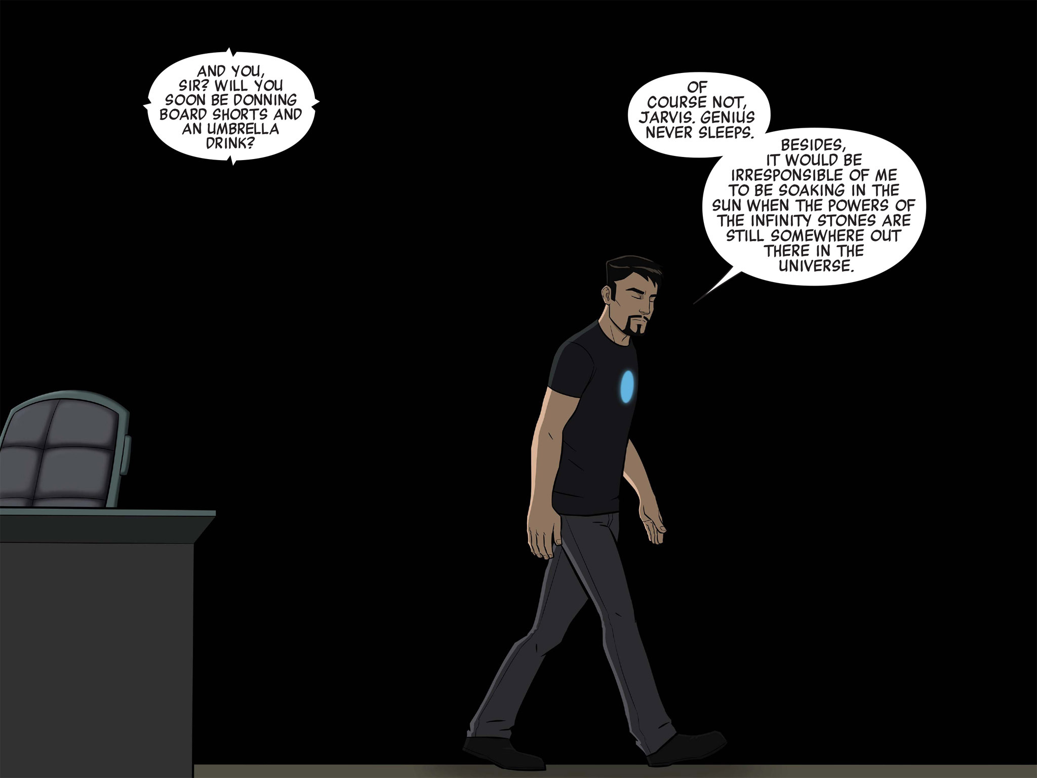 Read online Marvel Universe Avengers Infinite Comic comic -  Issue #1 - 6