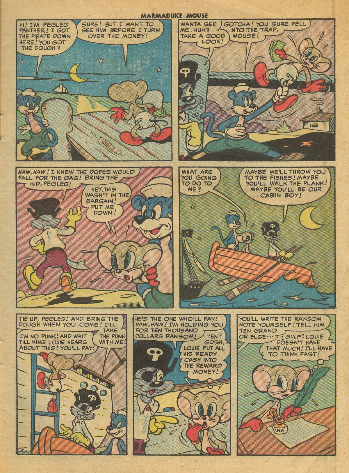 Read online Marmaduke Mouse comic -  Issue #52 - 5