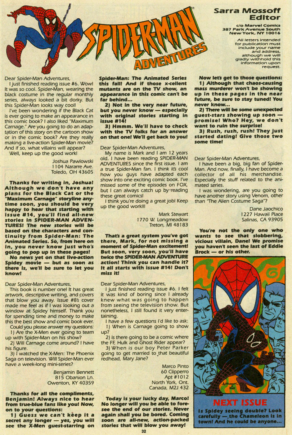 Spider-Man Adventures Issue #12 #12 - English 25