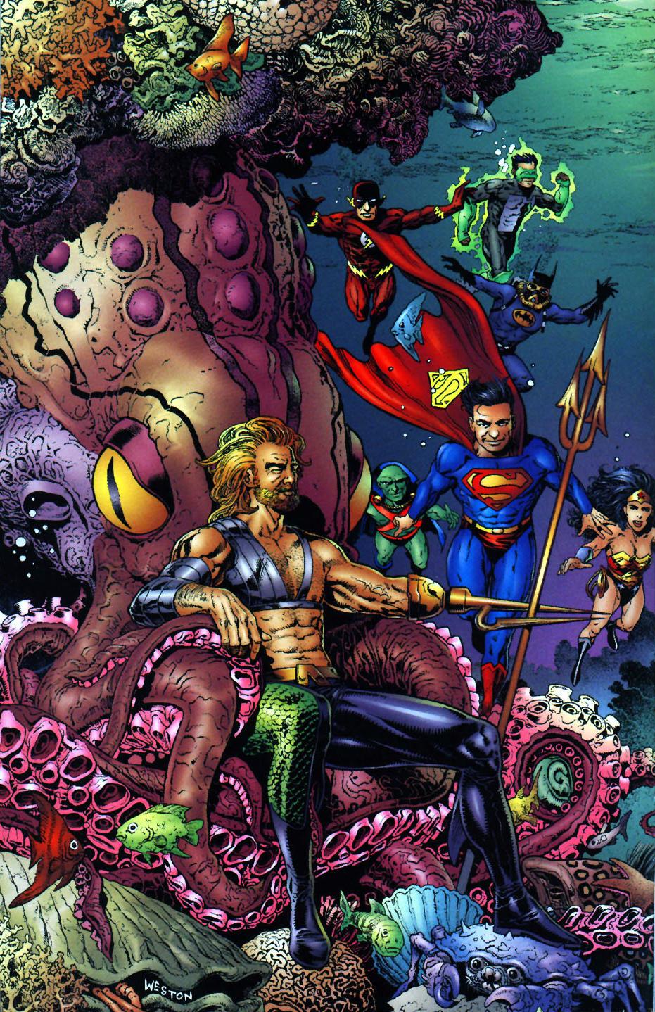 Read online JLA Gallery comic -  Issue # Full - 12