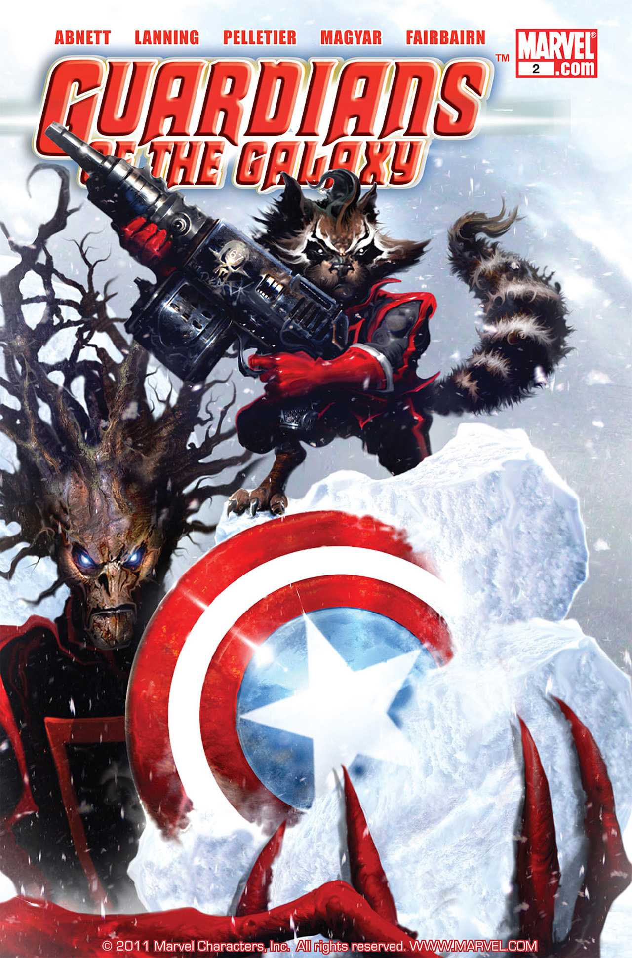 Read online Guardians of the Galaxy (2008) comic -  Issue #2 - 1