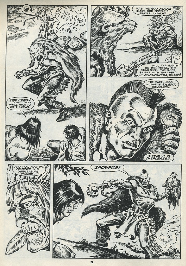 Read online The Savage Sword Of Conan comic -  Issue #167 - 24